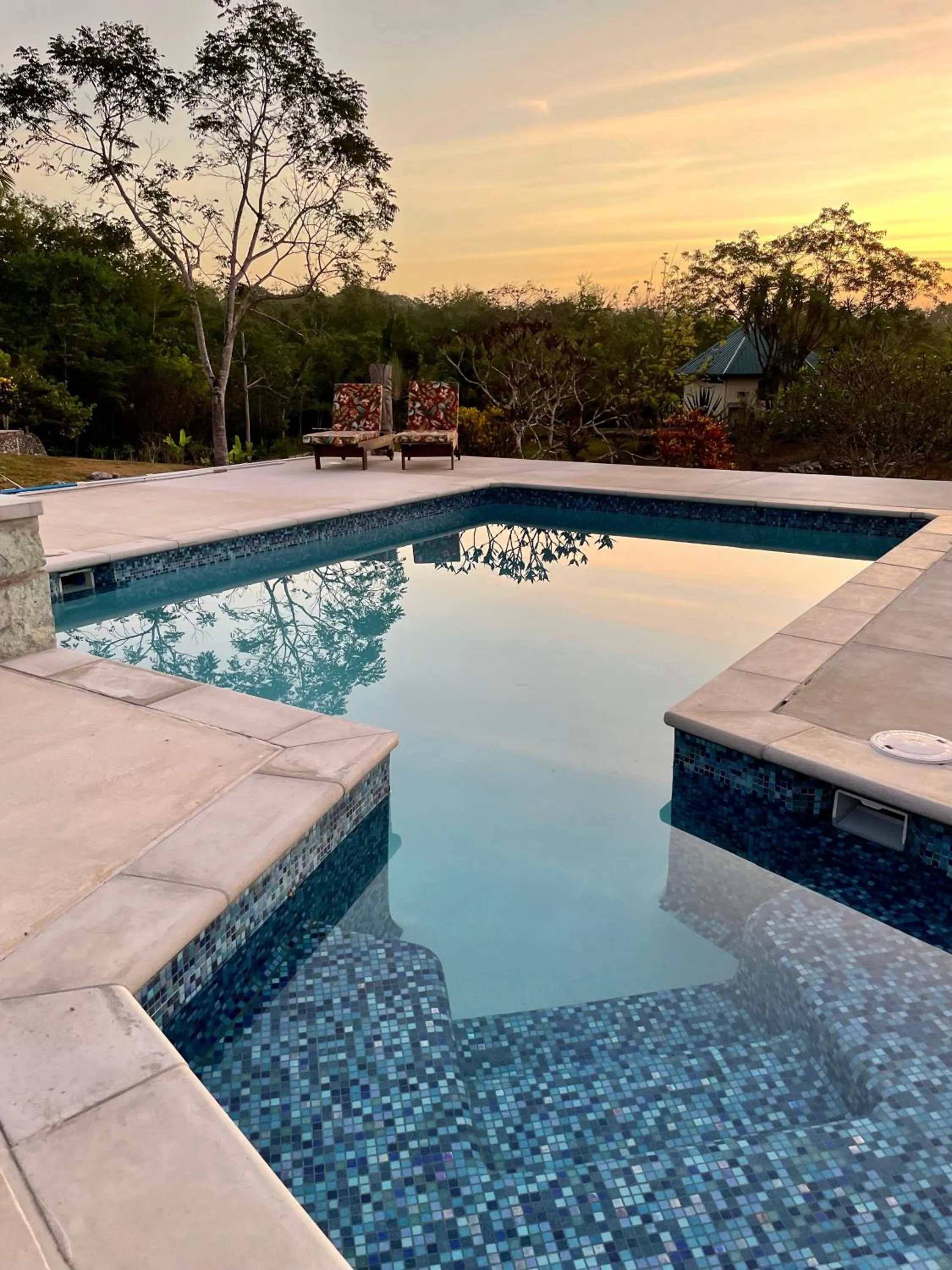 Pool view in Gumbo Limbo Jungle Resort