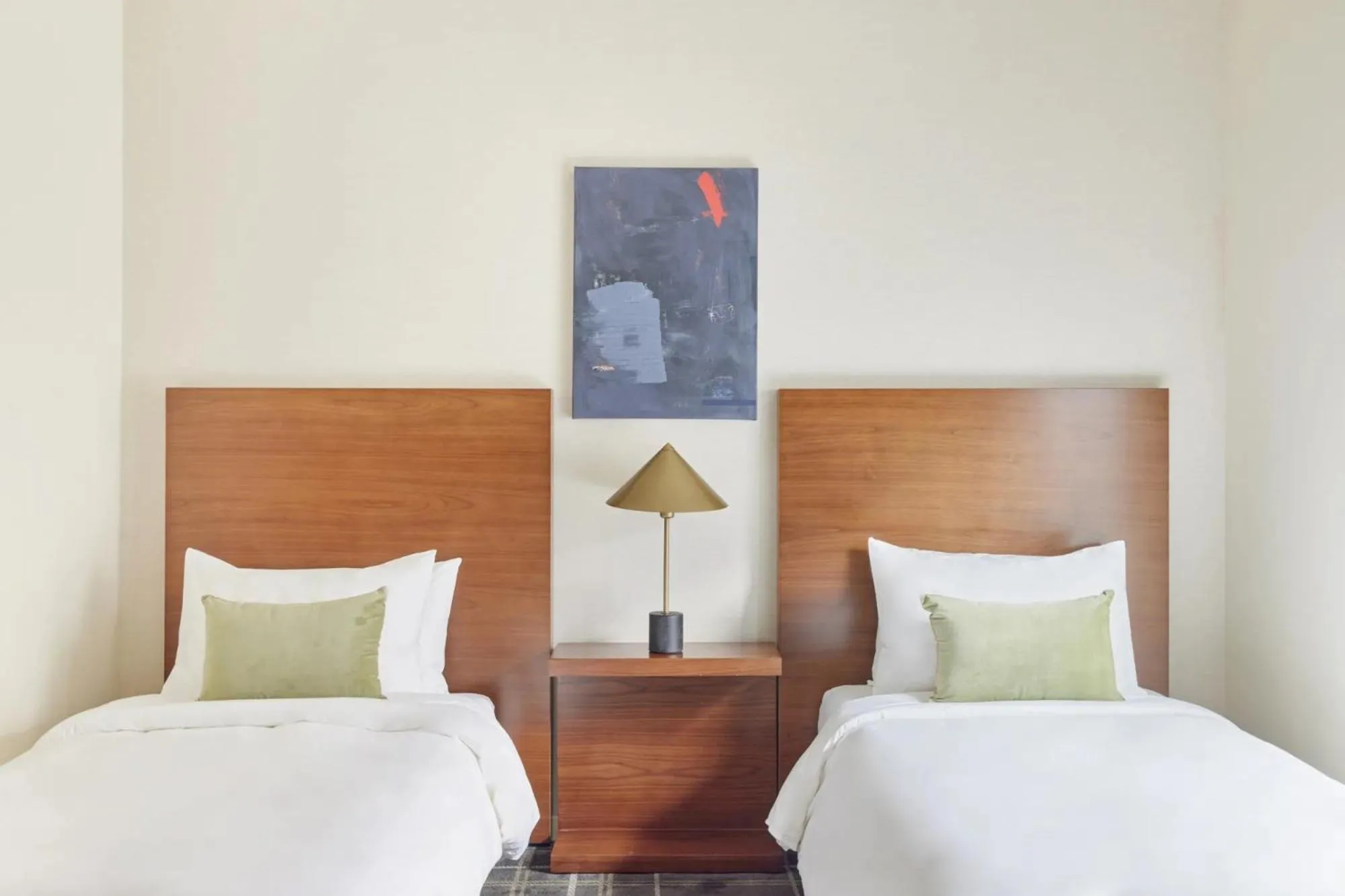 Bed in FOUND Hotel, San Francisco