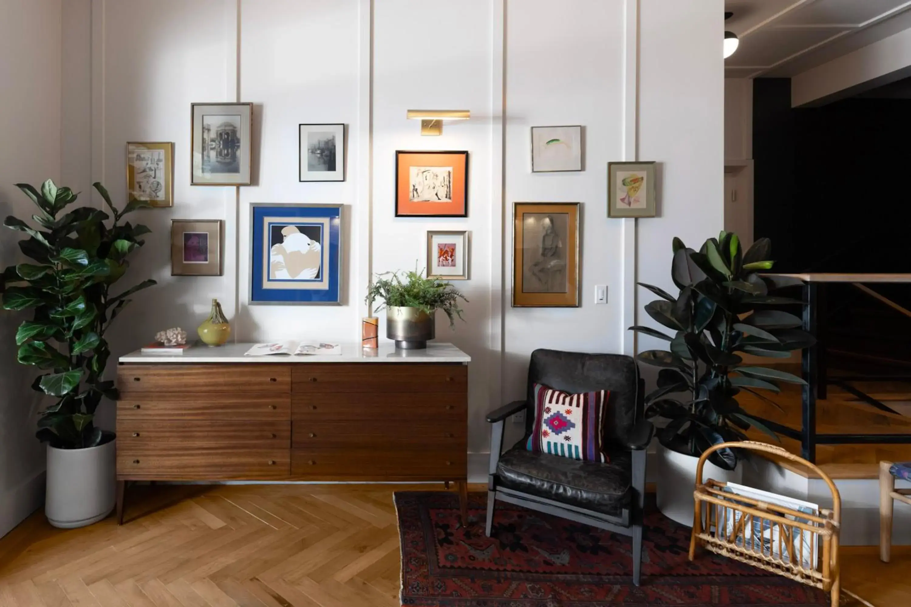 Lobby or reception in FOUND Hotel, San Francisco Lobby or reception in FOUND Hotel, San Francisco