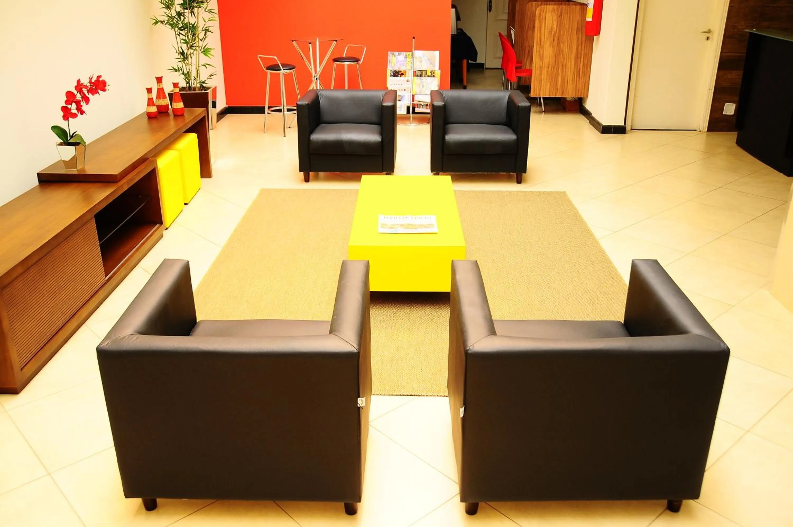 Lobby or reception in Hotel Pouso Novo