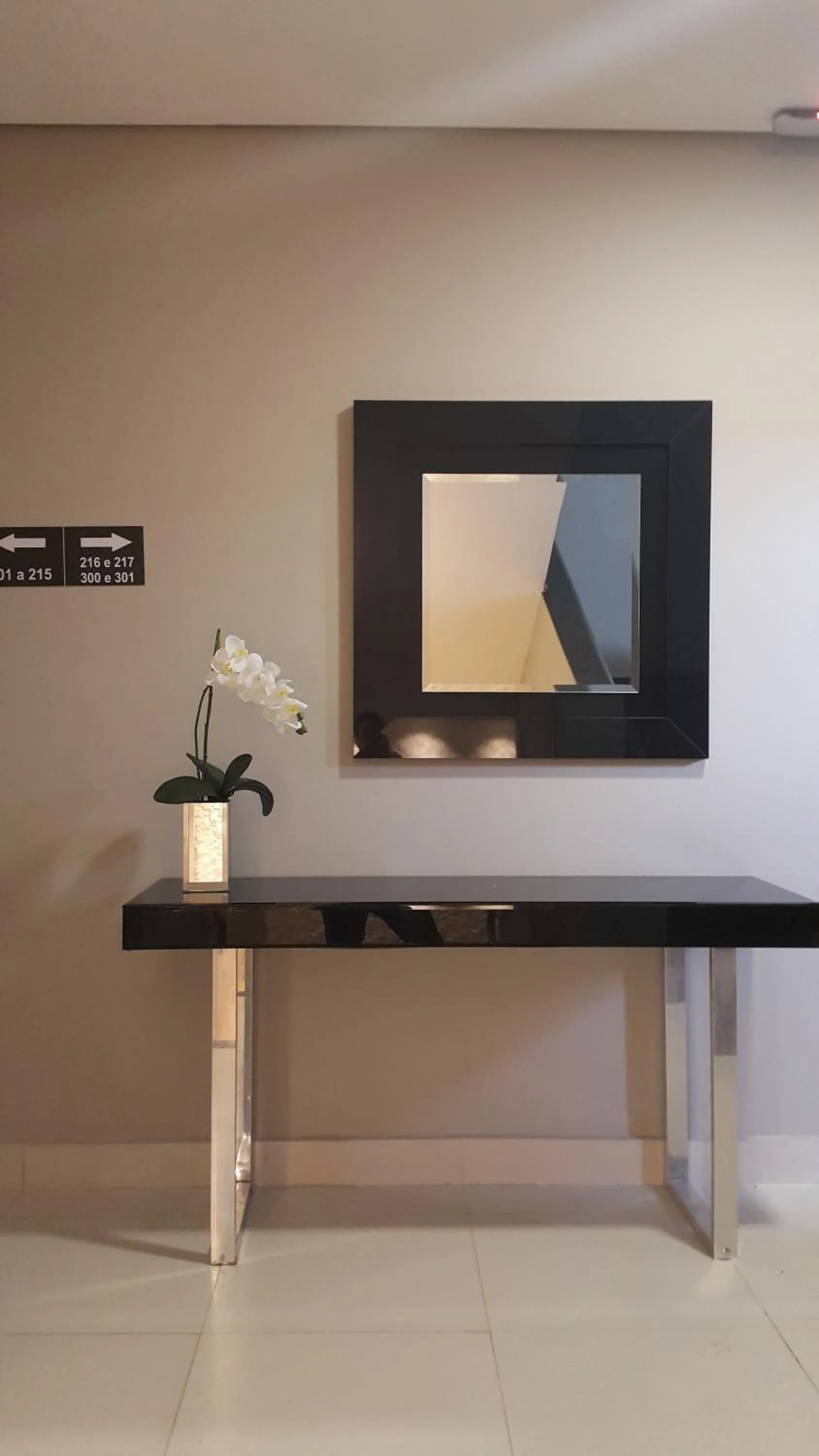 Decorative detail in Hotel Pouso Novo