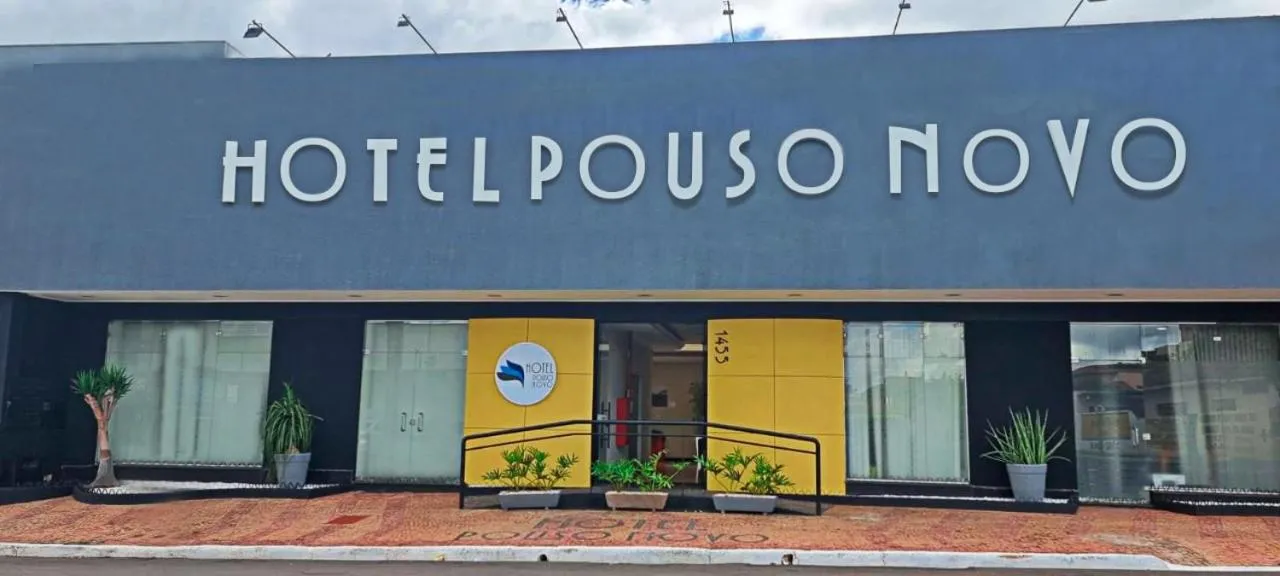 Property building in Hotel Pouso Novo