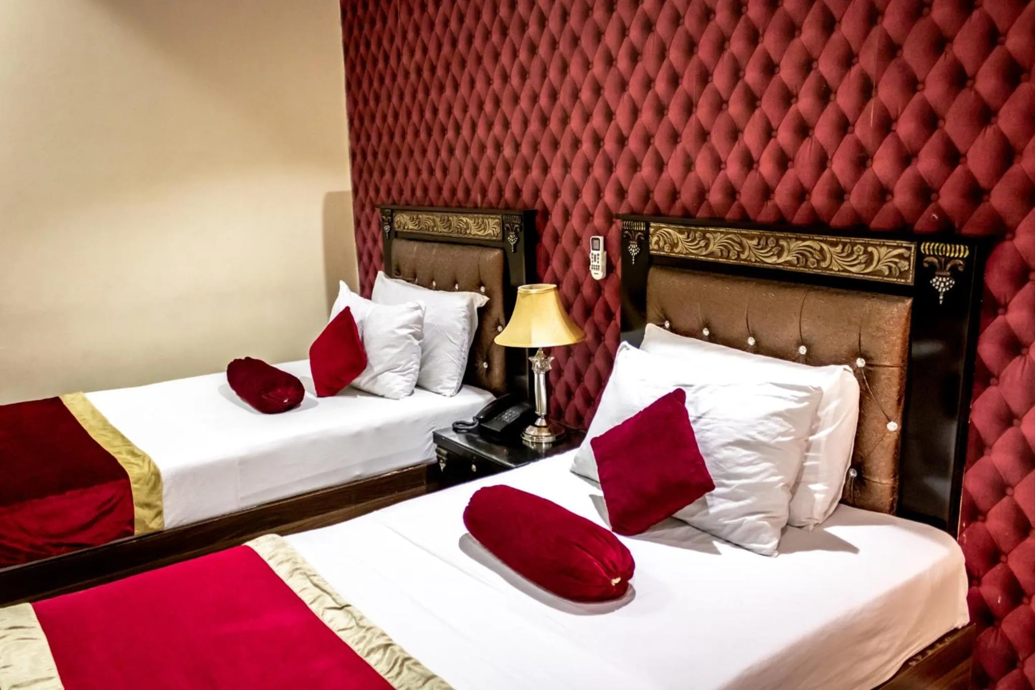 Bed in Rose Palace Hotel, Garden Town