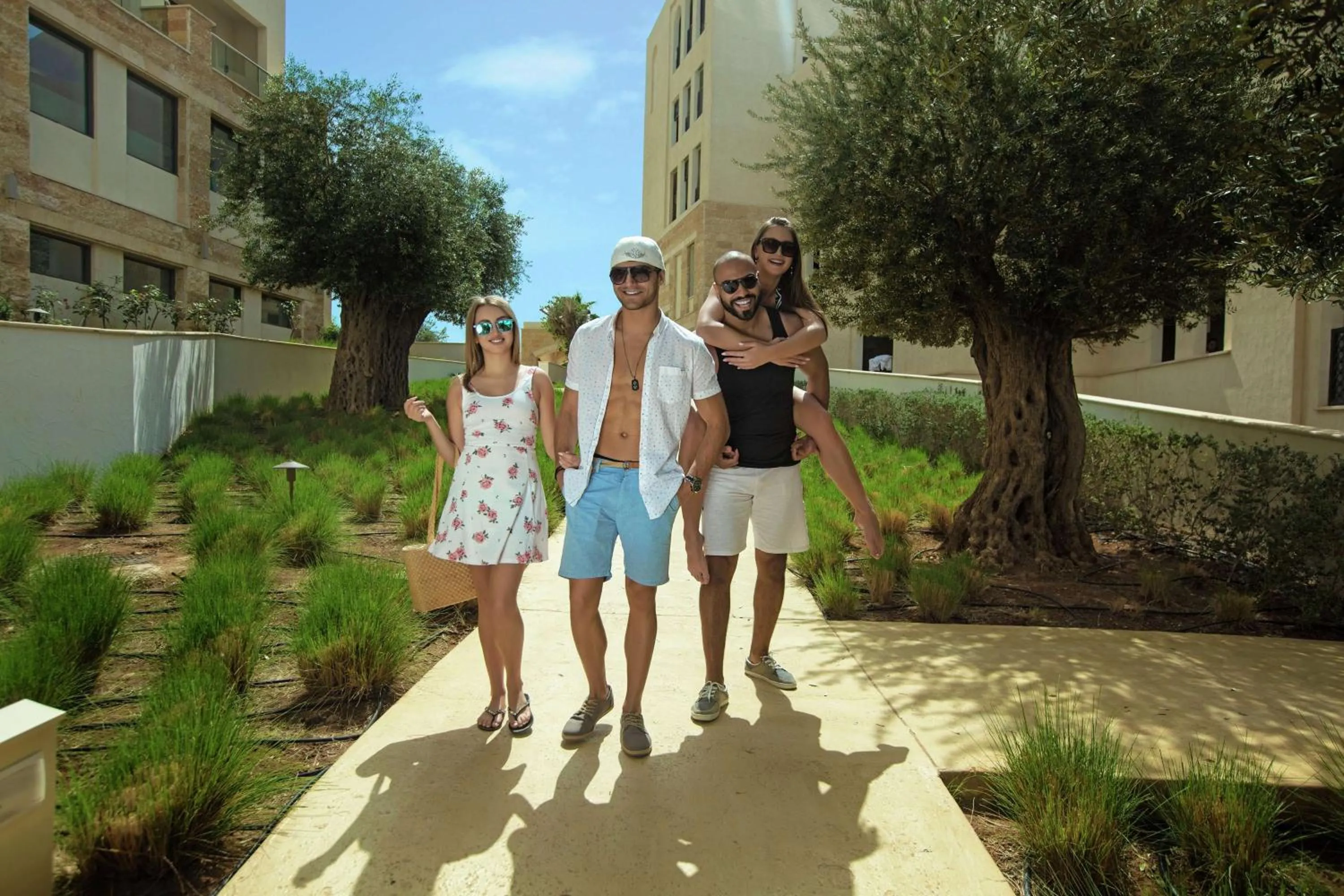 Property building in Hilton Dead Sea Resort & Spa