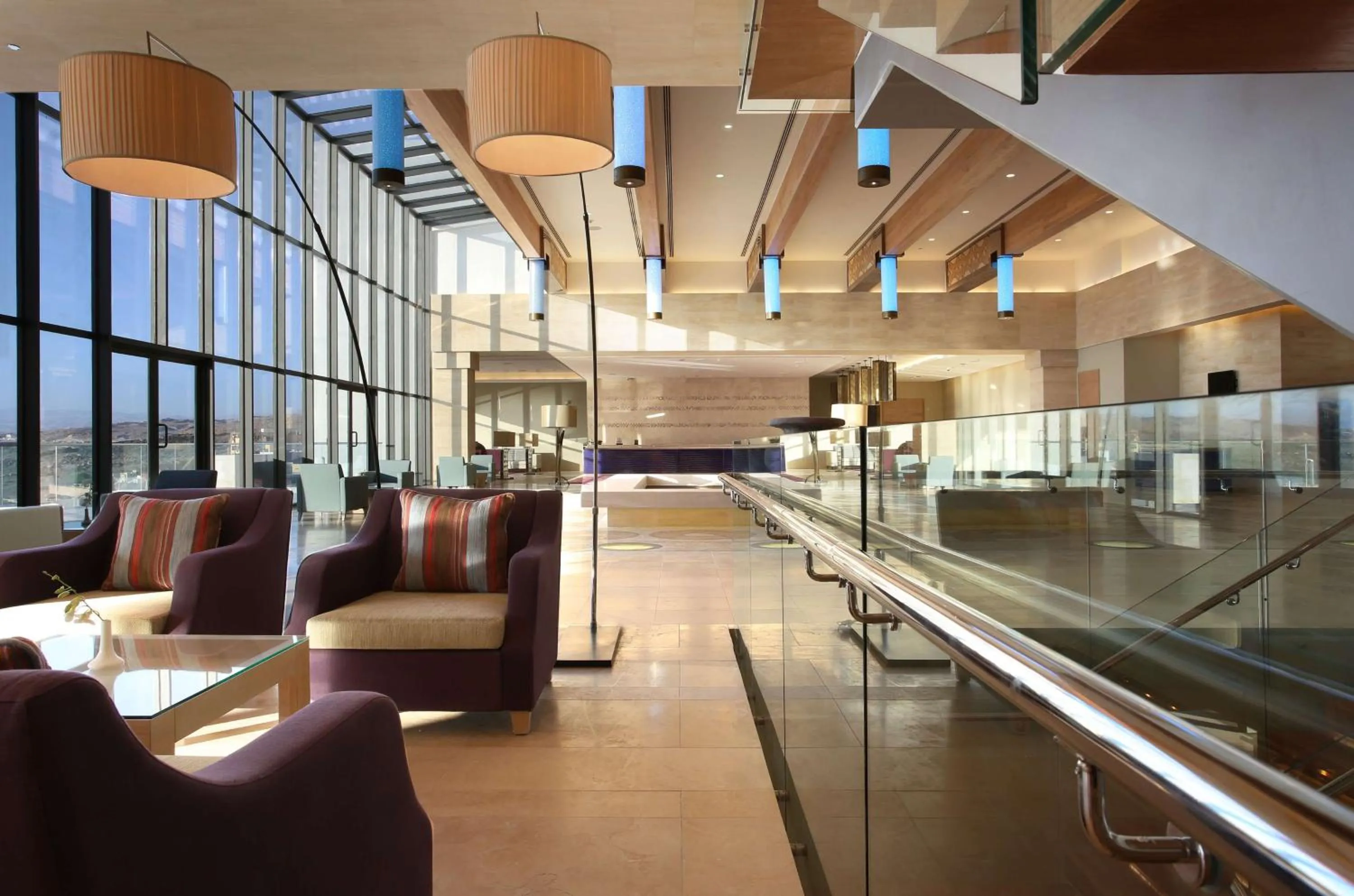 Lobby or reception in Hilton Dead Sea Resort & Spa