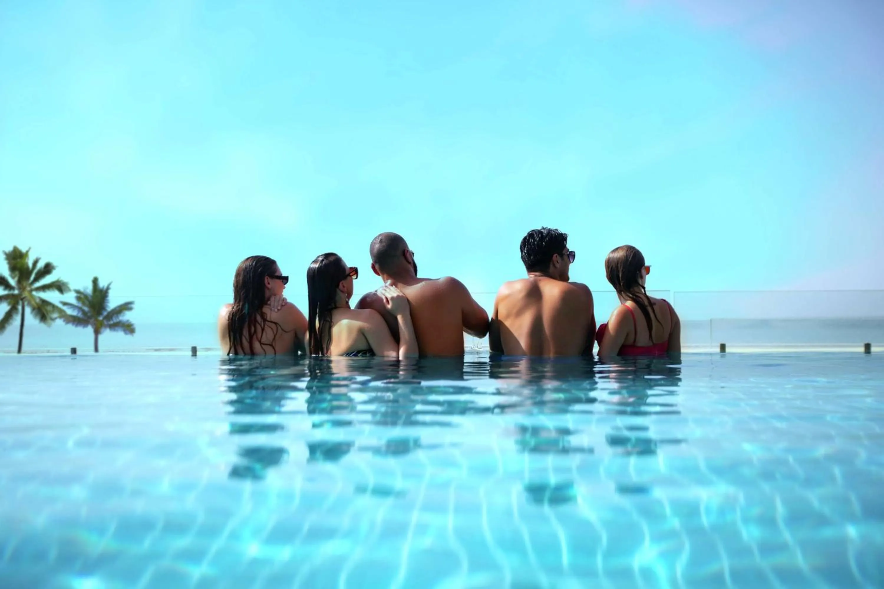 Pool view in Hilton Dead Sea Resort & Spa