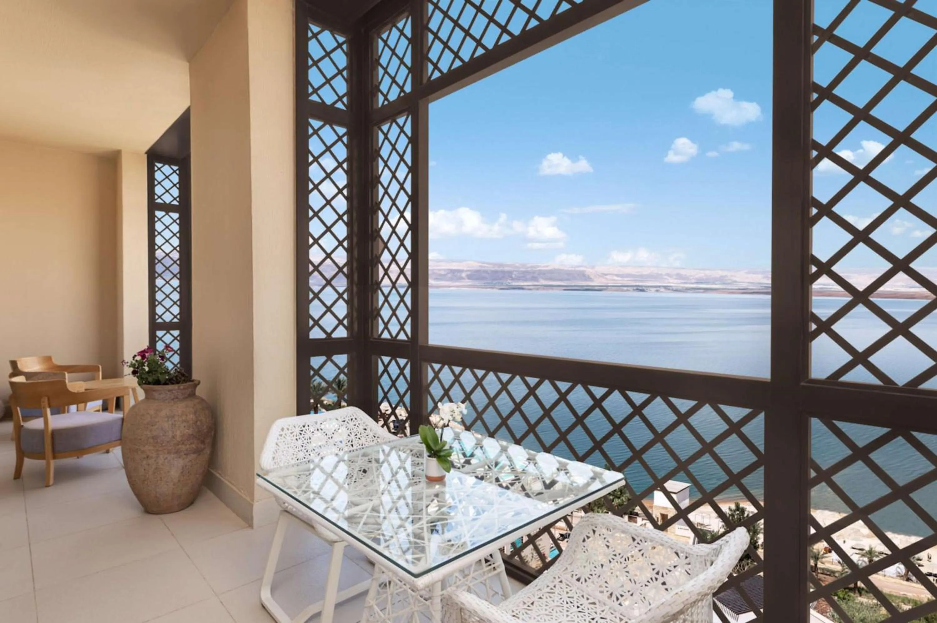 View (from property/room) in Hilton Dead Sea Resort & Spa
