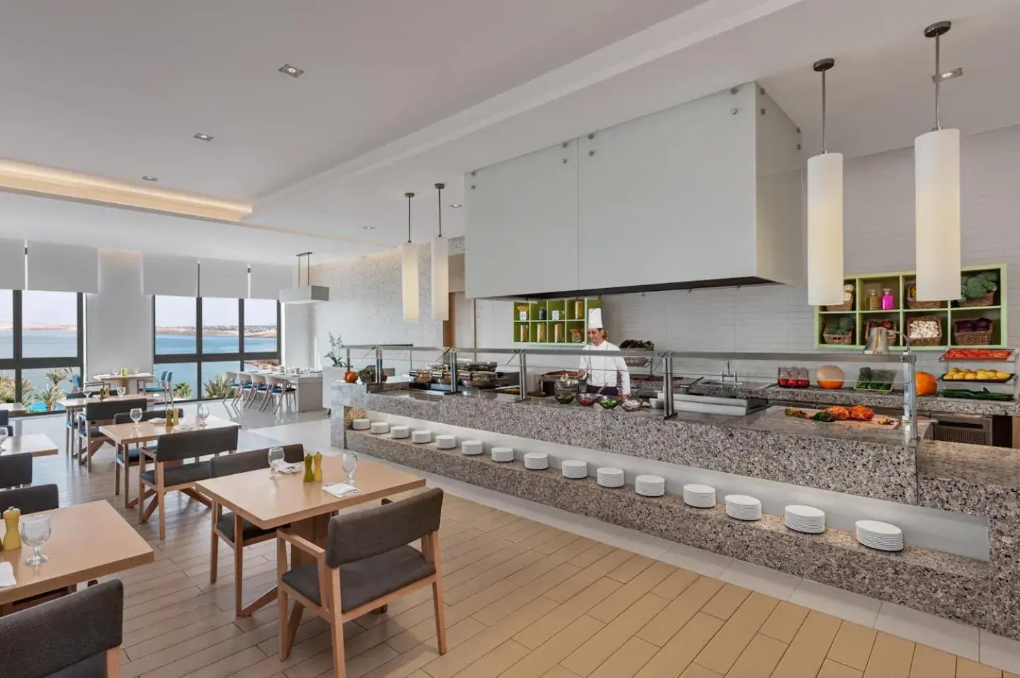 Breakfast in Hilton Dead Sea Resort & Spa Breakfast in Hilton Dead Sea Resort & Spa