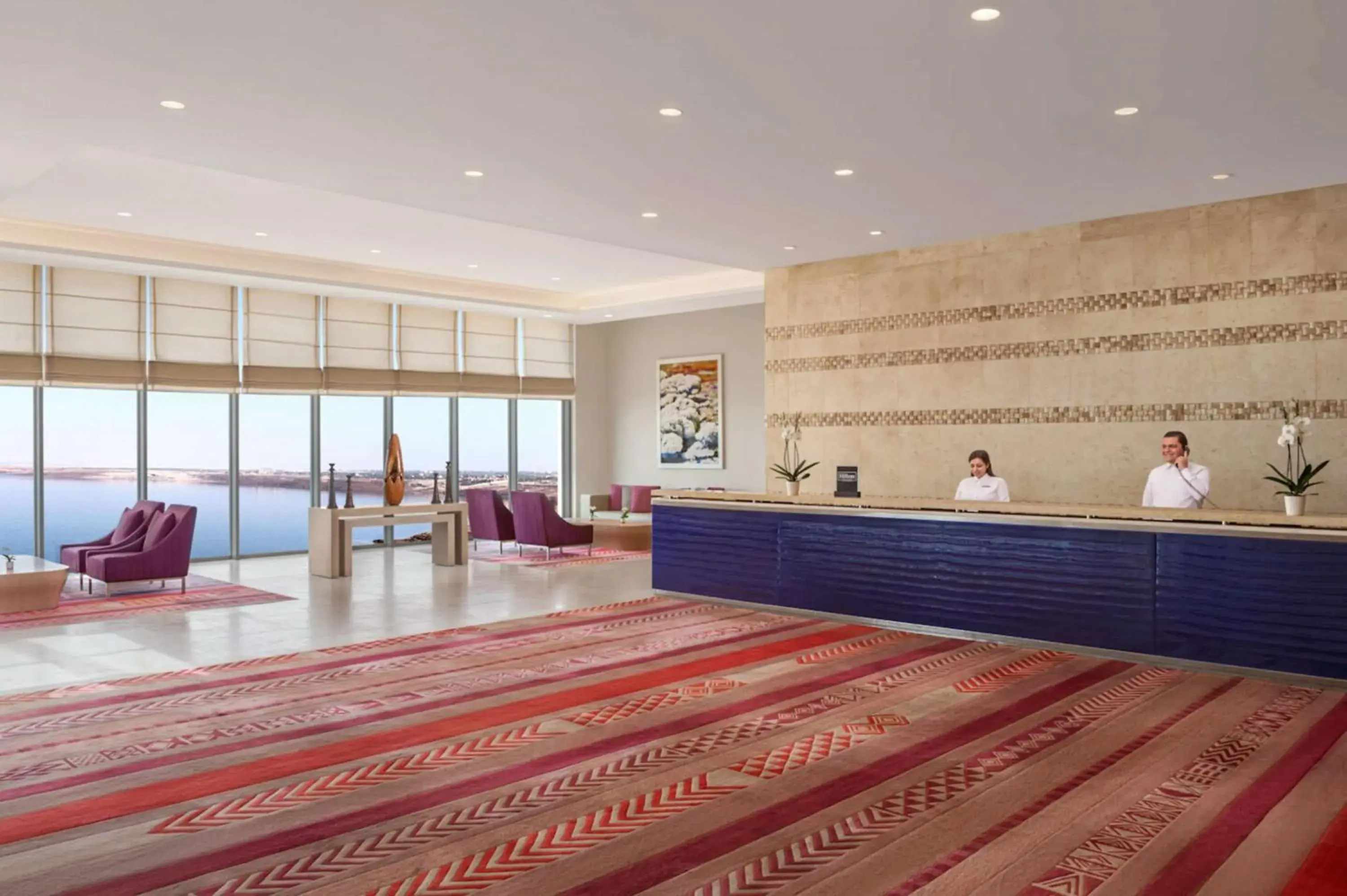 Lobby or reception in Hilton Dead Sea Resort & Spa Lobby or reception in Hilton Dead Sea Resort & Spa
