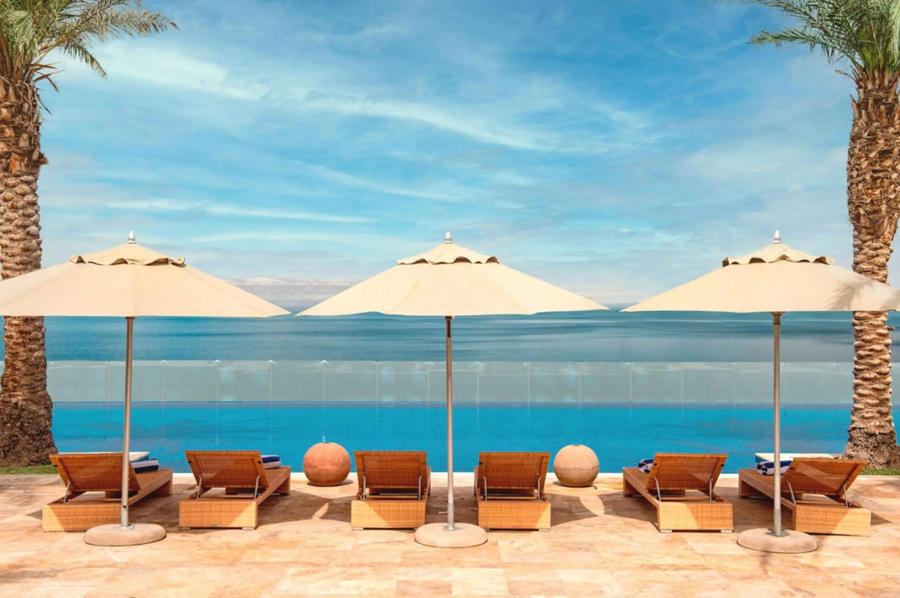 Pool view in Hilton Dead Sea Resort & Spa