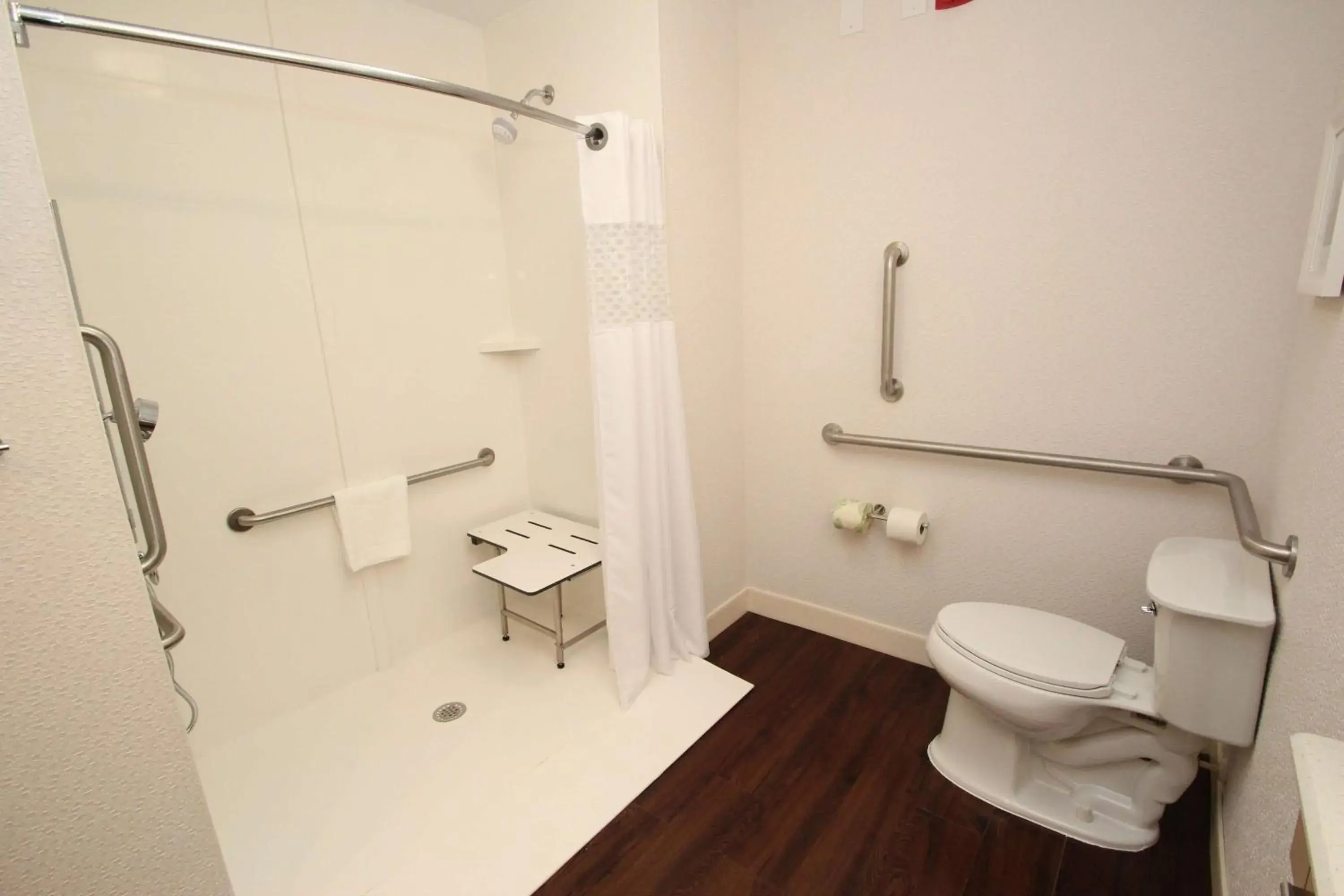 Bathroom in Hampton Inn- Suffolk Bathroom in Hampton Inn- Suffolk