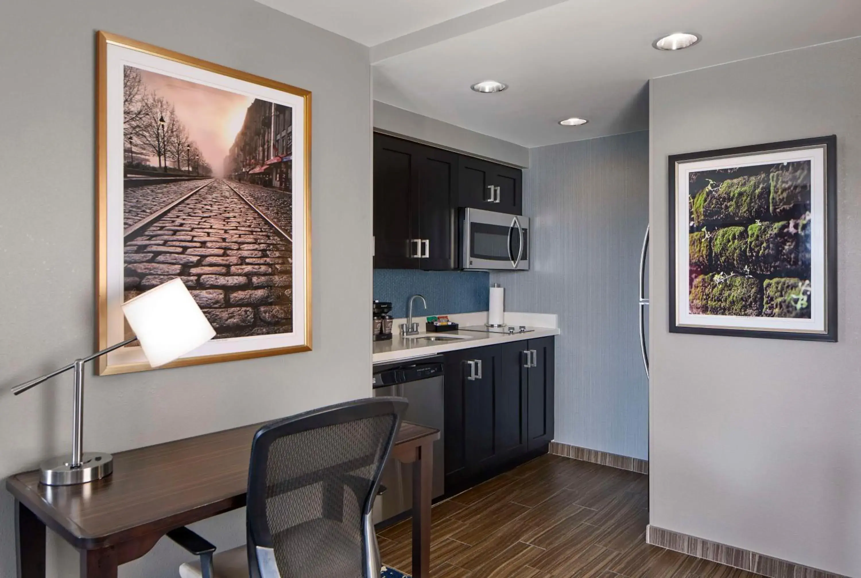 King Suite with River View - Hearing Accessible in Homewood Suites Savannah Historic District/Riverfront King Suite with River View - Hearing Accessible in Homewood Suites Savannah Historic District/Riverfront