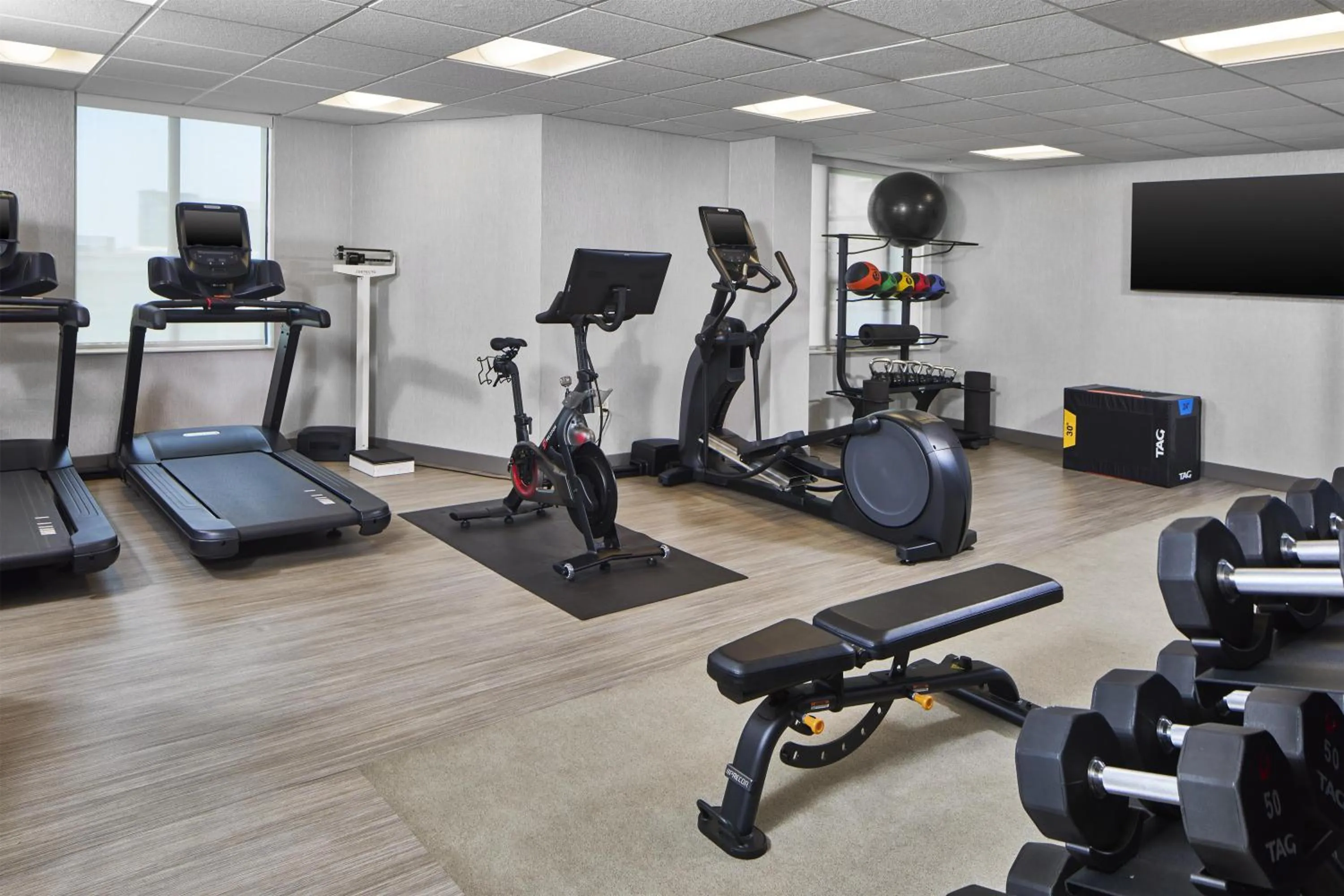 Fitness centre/facilities in Homewood Suites Savannah Historic District/Riverfront
