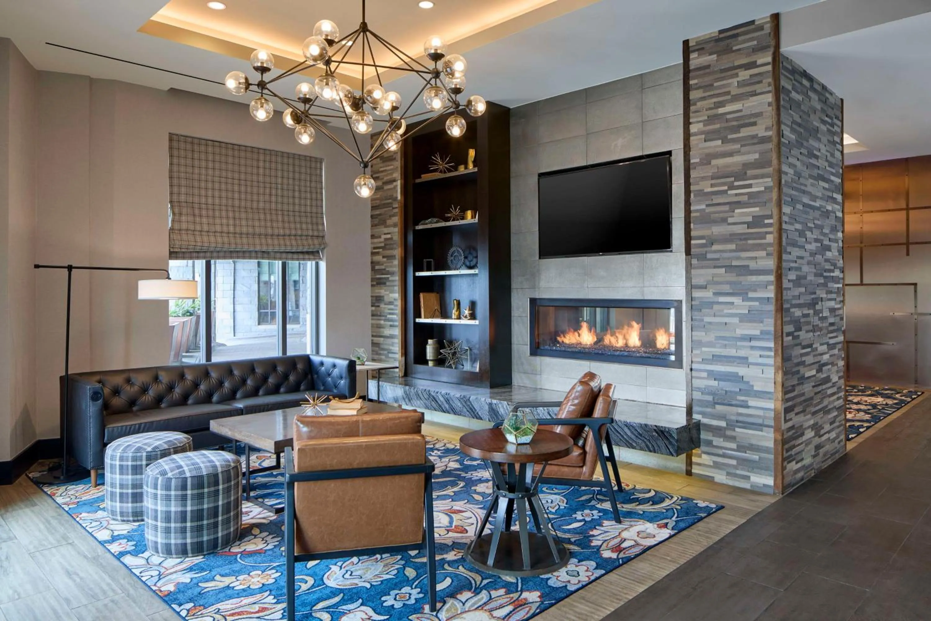 Lobby or reception in Homewood Suites Savannah Historic District/Riverfront