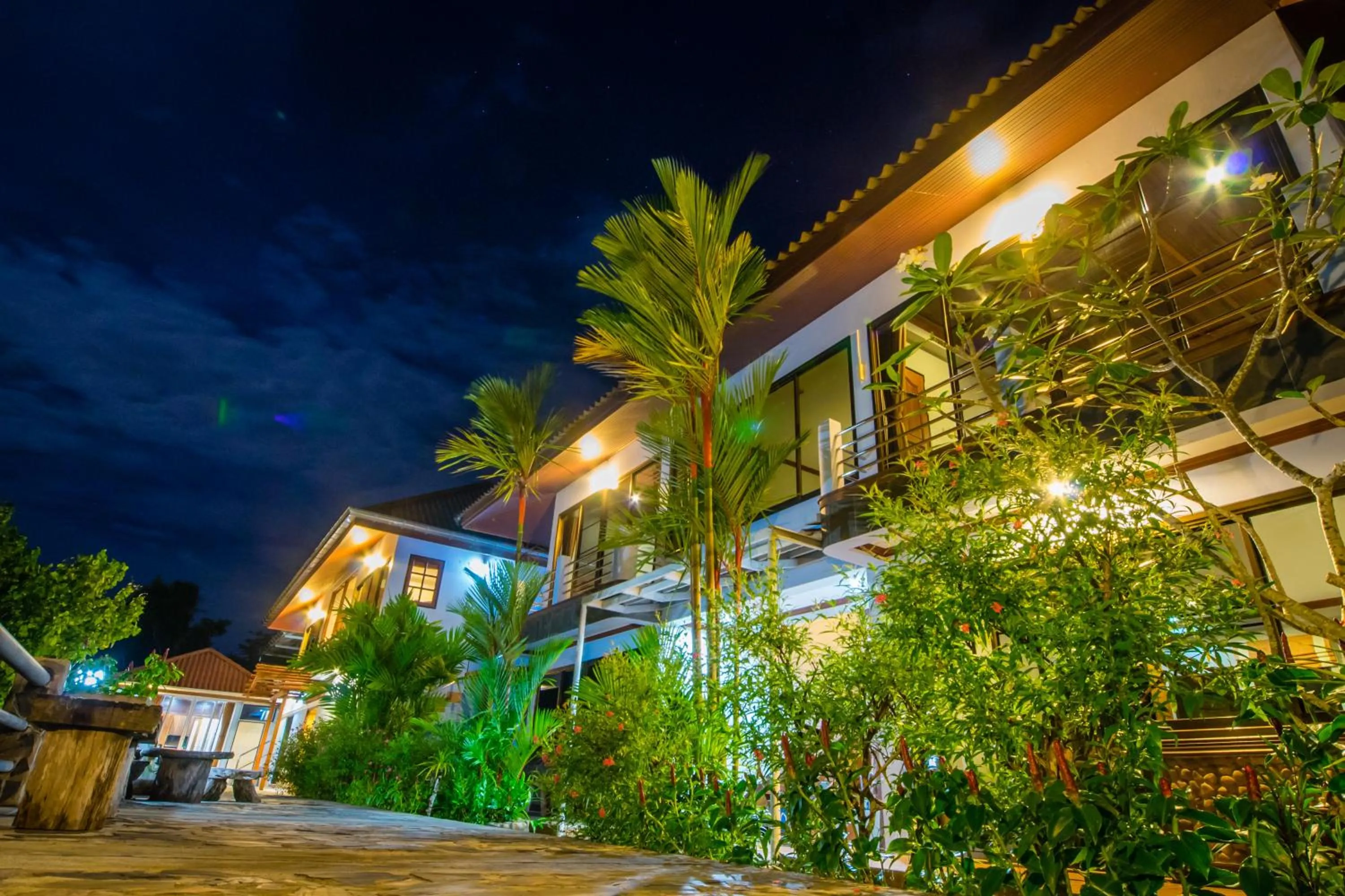 Night in BaanRimNam Resort Trat