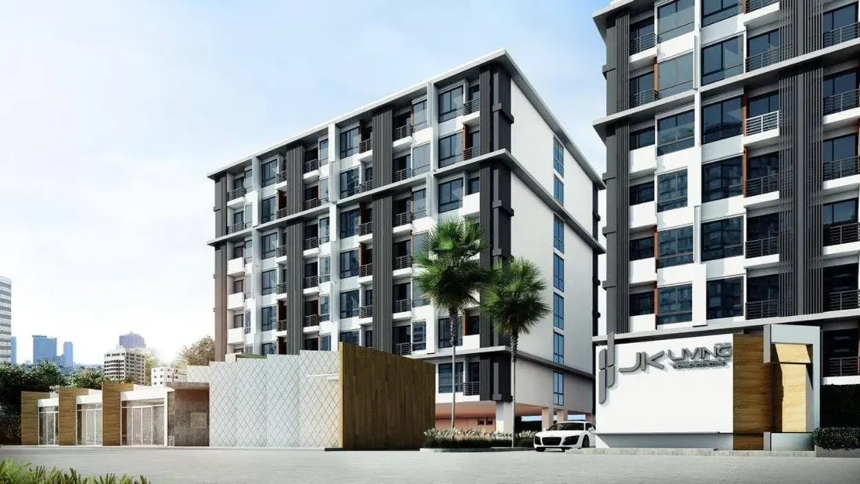 Facade/entrance in JK LIVING Hotel And Service Apartment Facade/entrance in JK LIVING Hotel And Service Apartment