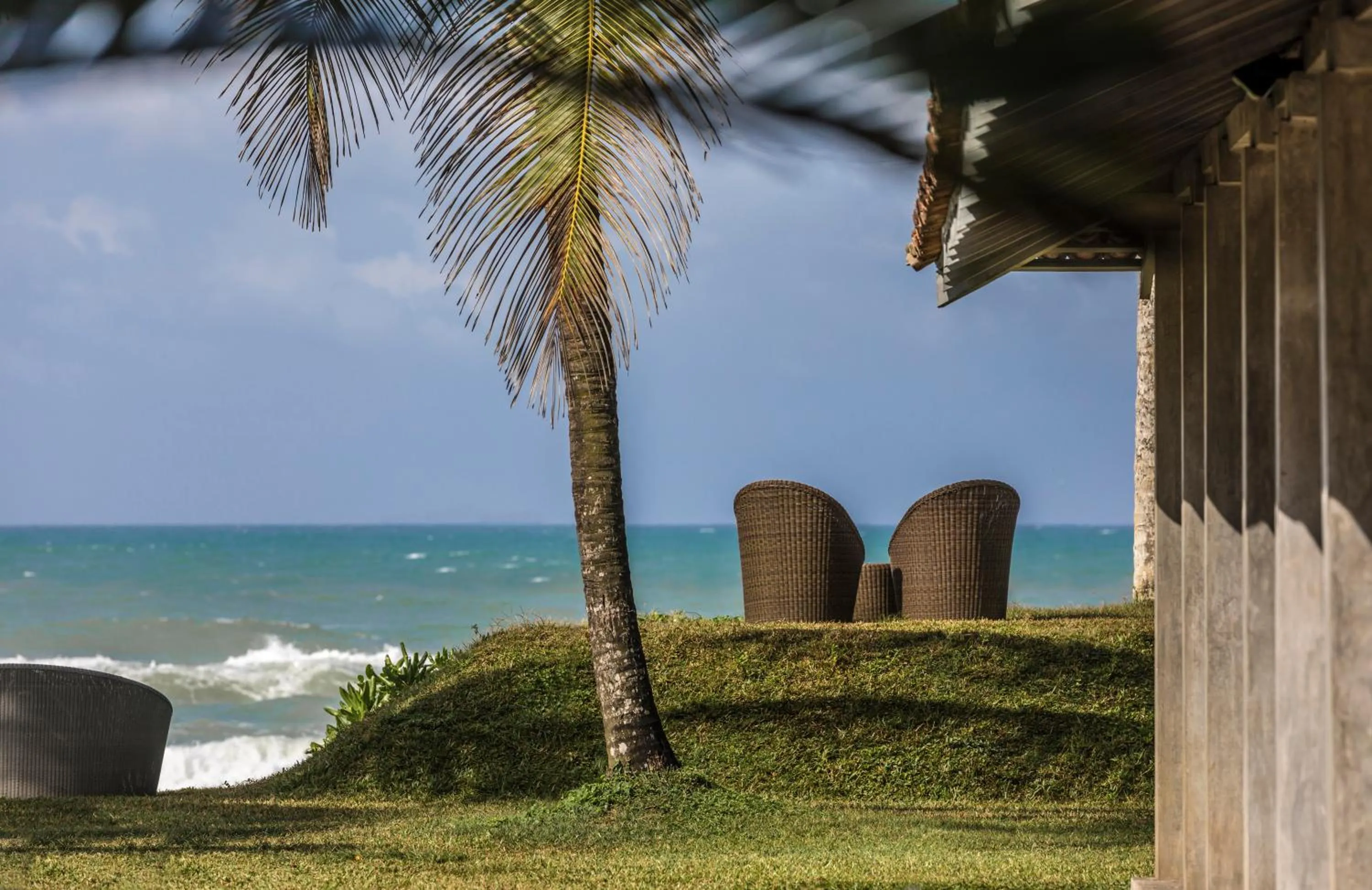 Beach in The Frangipani Tree by Edwards Collection - Thalpe