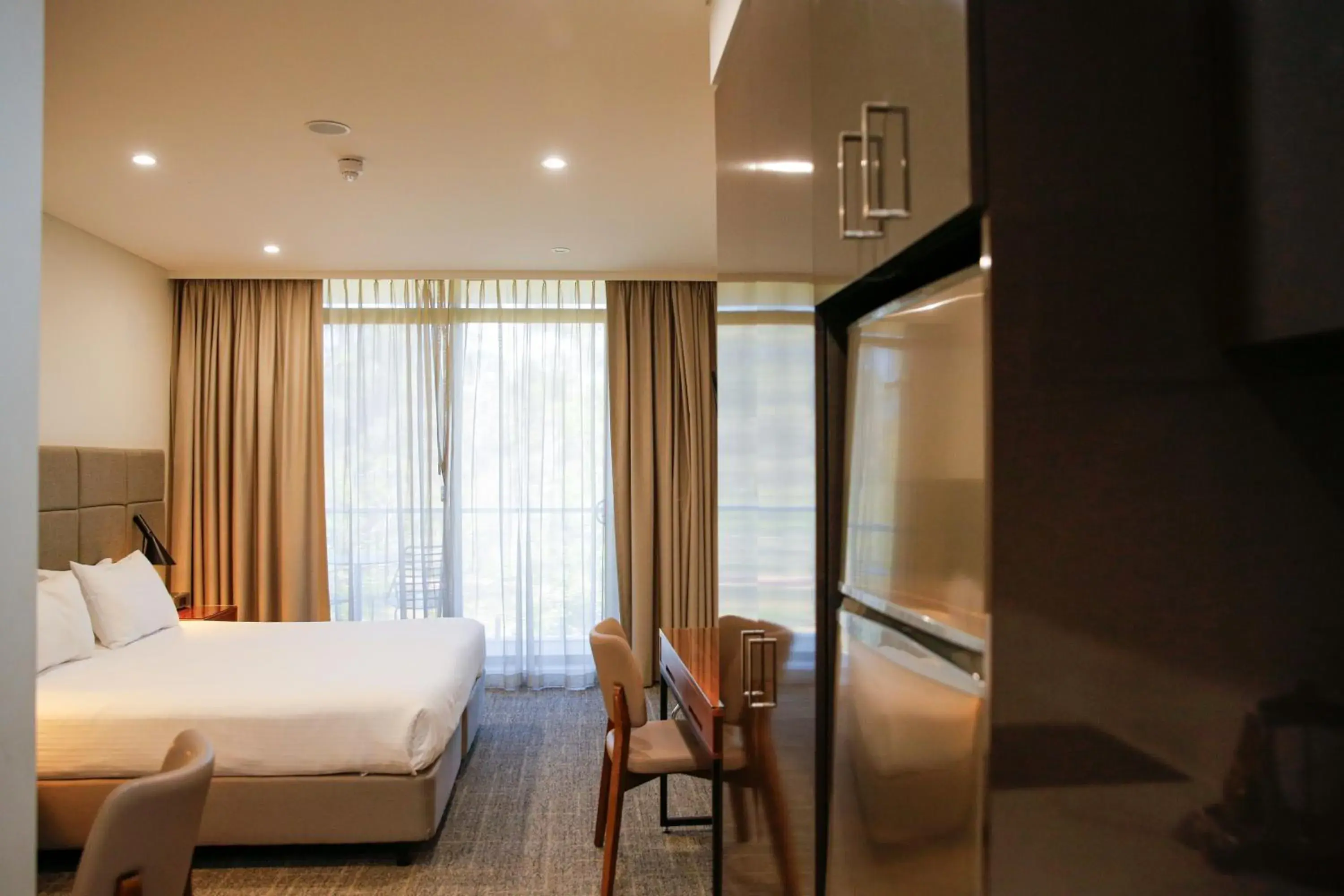 Living room, Bed in Quest Kings Park Living room, Bed in Quest Kings Park