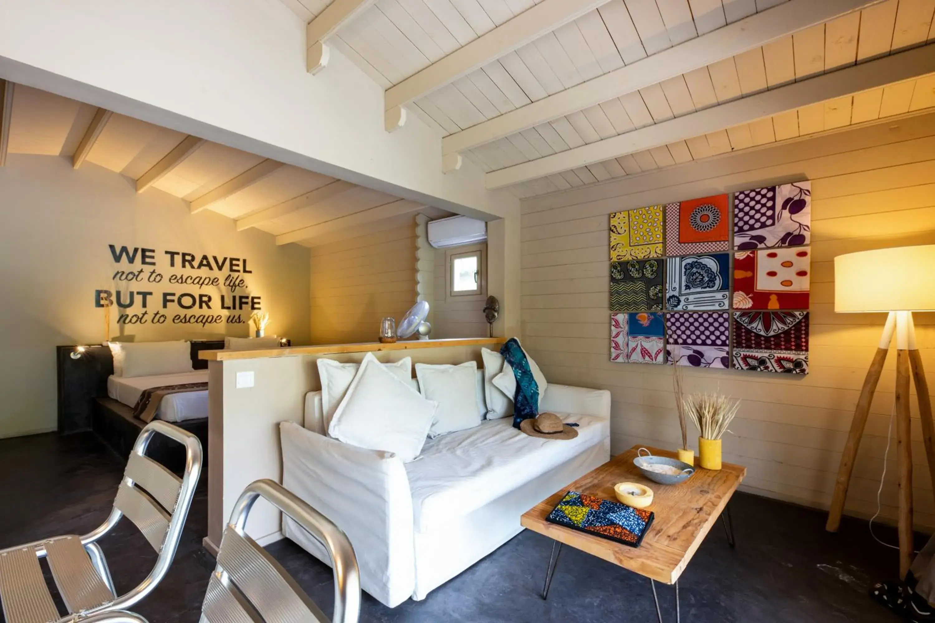 Seating area, Bed in Mwezi Boutique Resort Seating area, Bed in Mwezi Boutique Resort