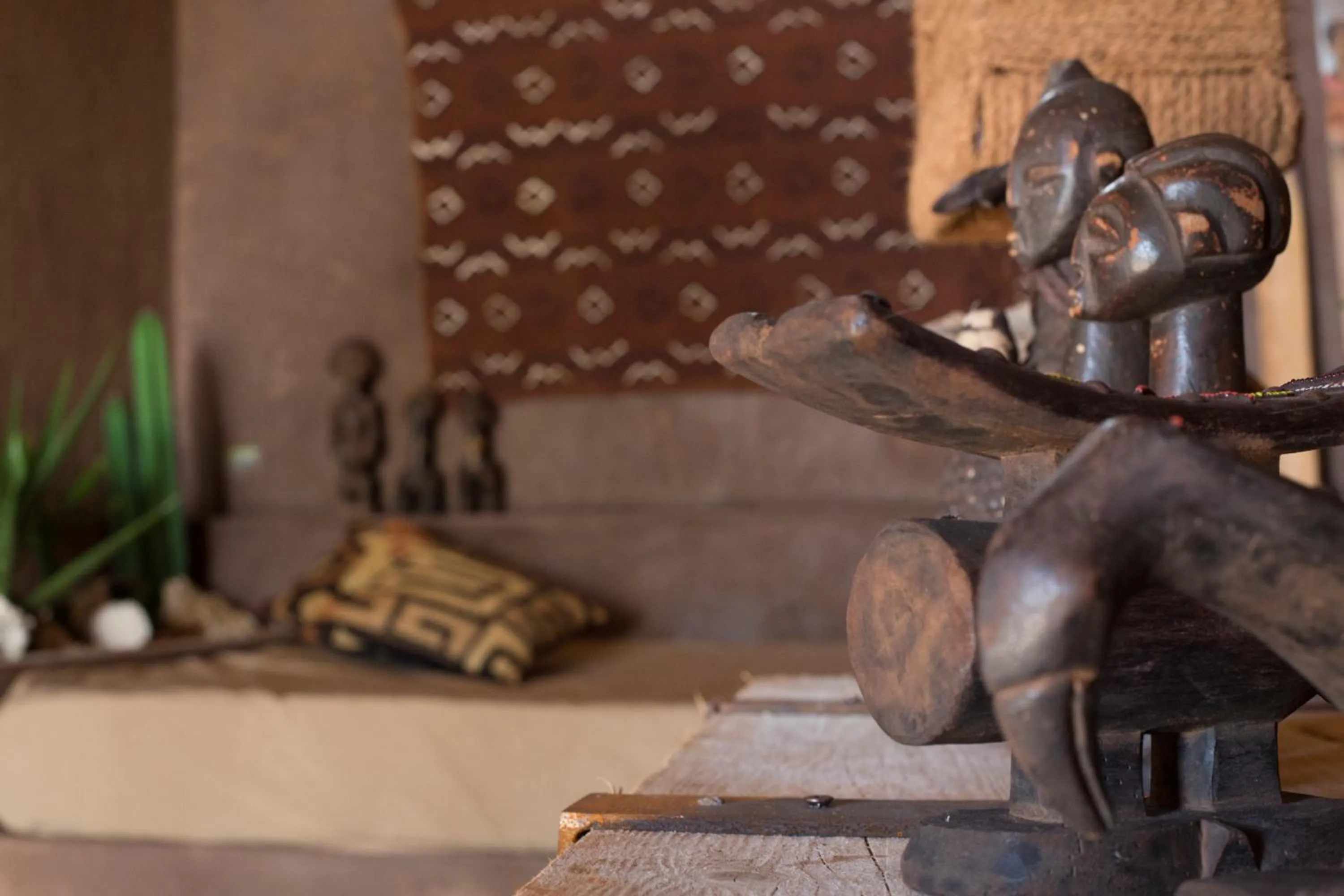 Decorative detail in Mwezi Boutique Resort