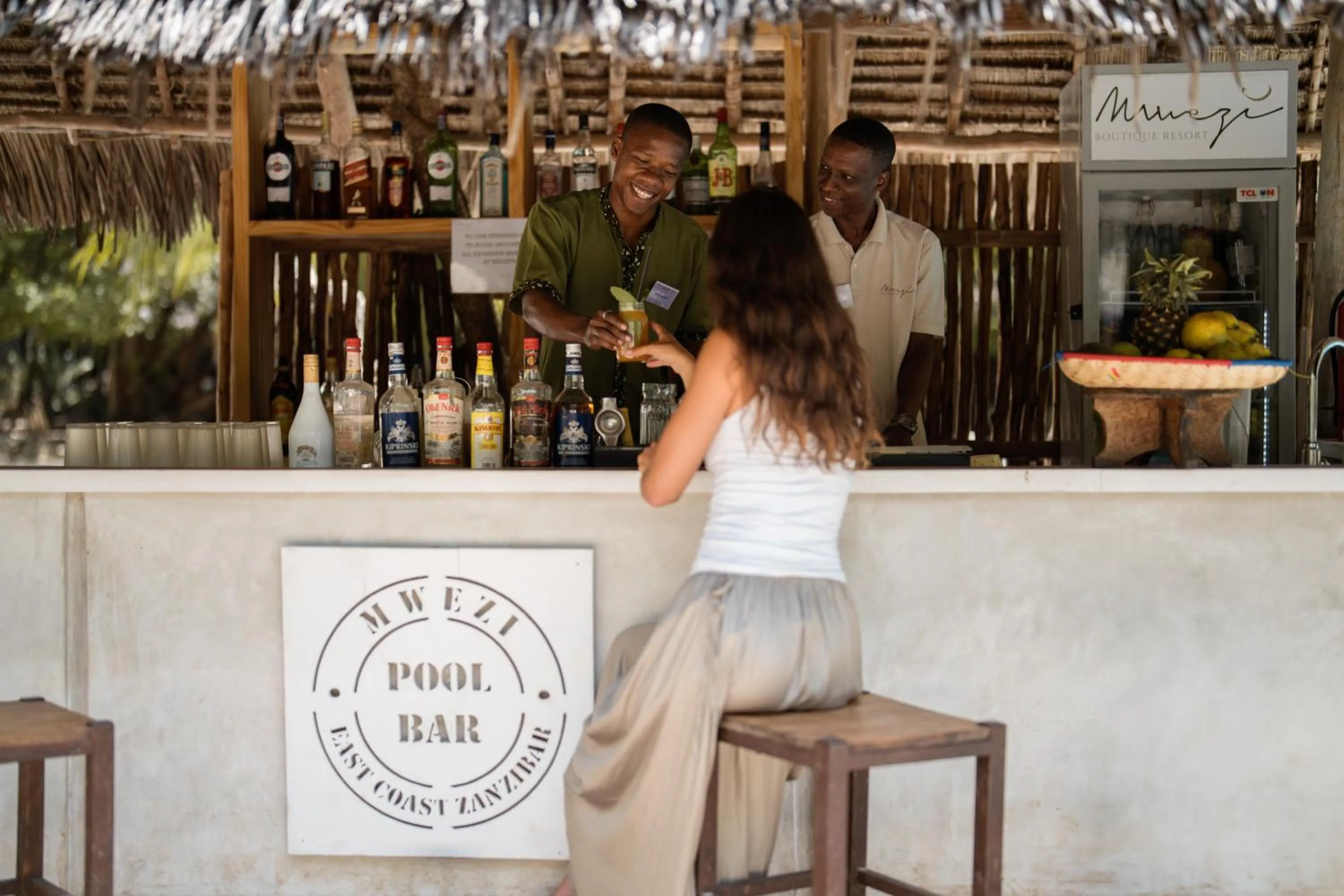 Lounge or bar in Mwezi Boutique Resort