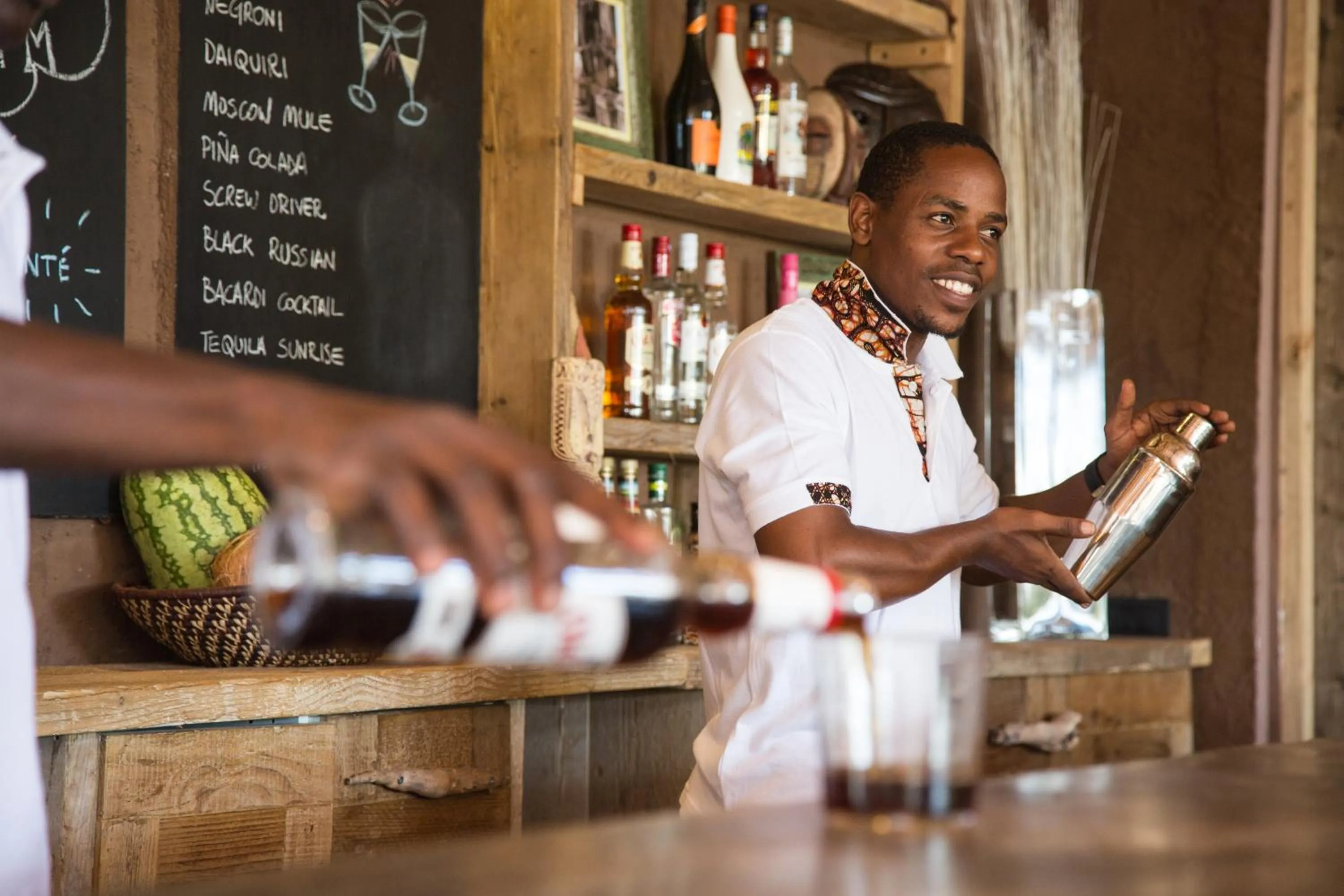 Staff in Mwezi Boutique Resort