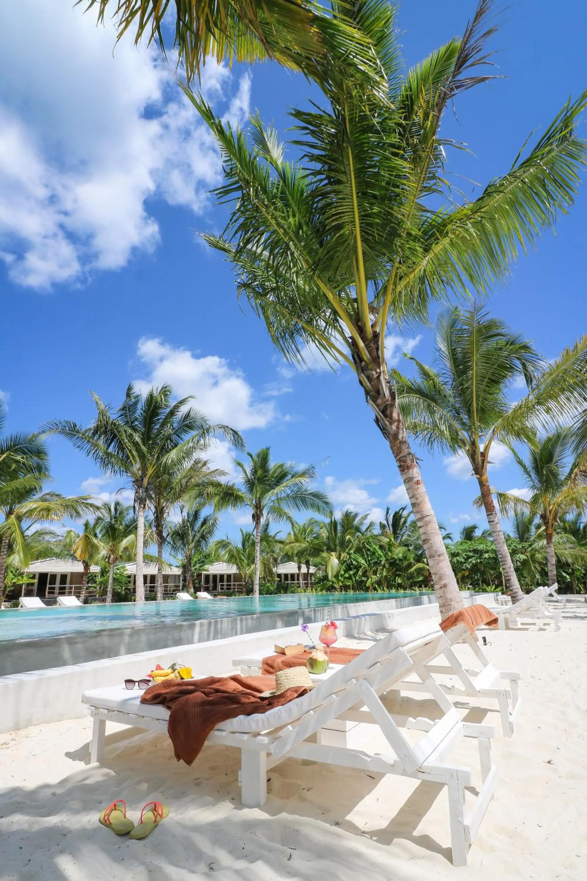 Swimming pool in Mwezi Boutique Resort