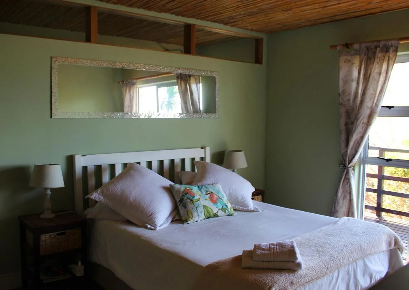 Bed in Bluebottle Guesthouse