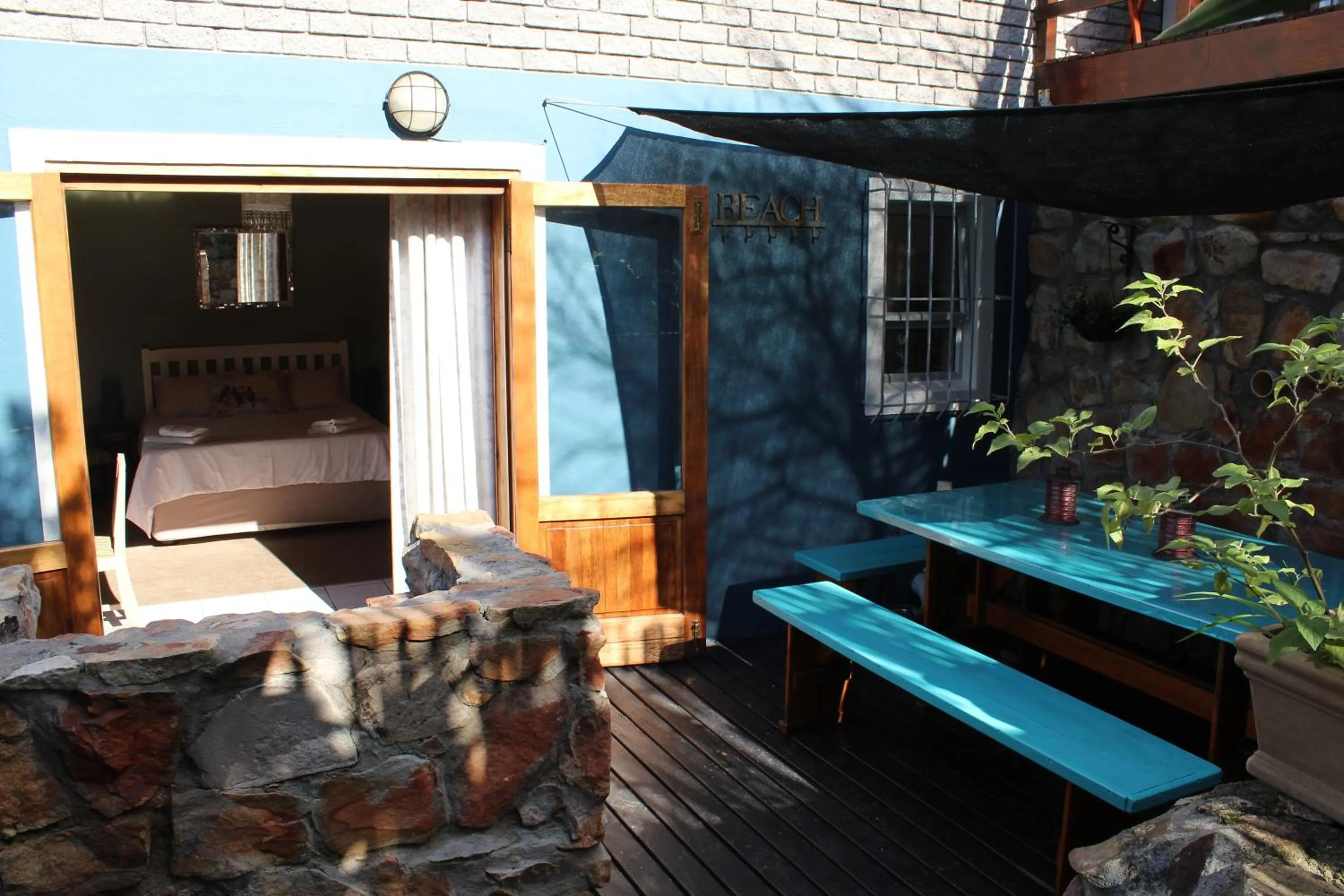 BBQ facilities in Bluebottle Guesthouse