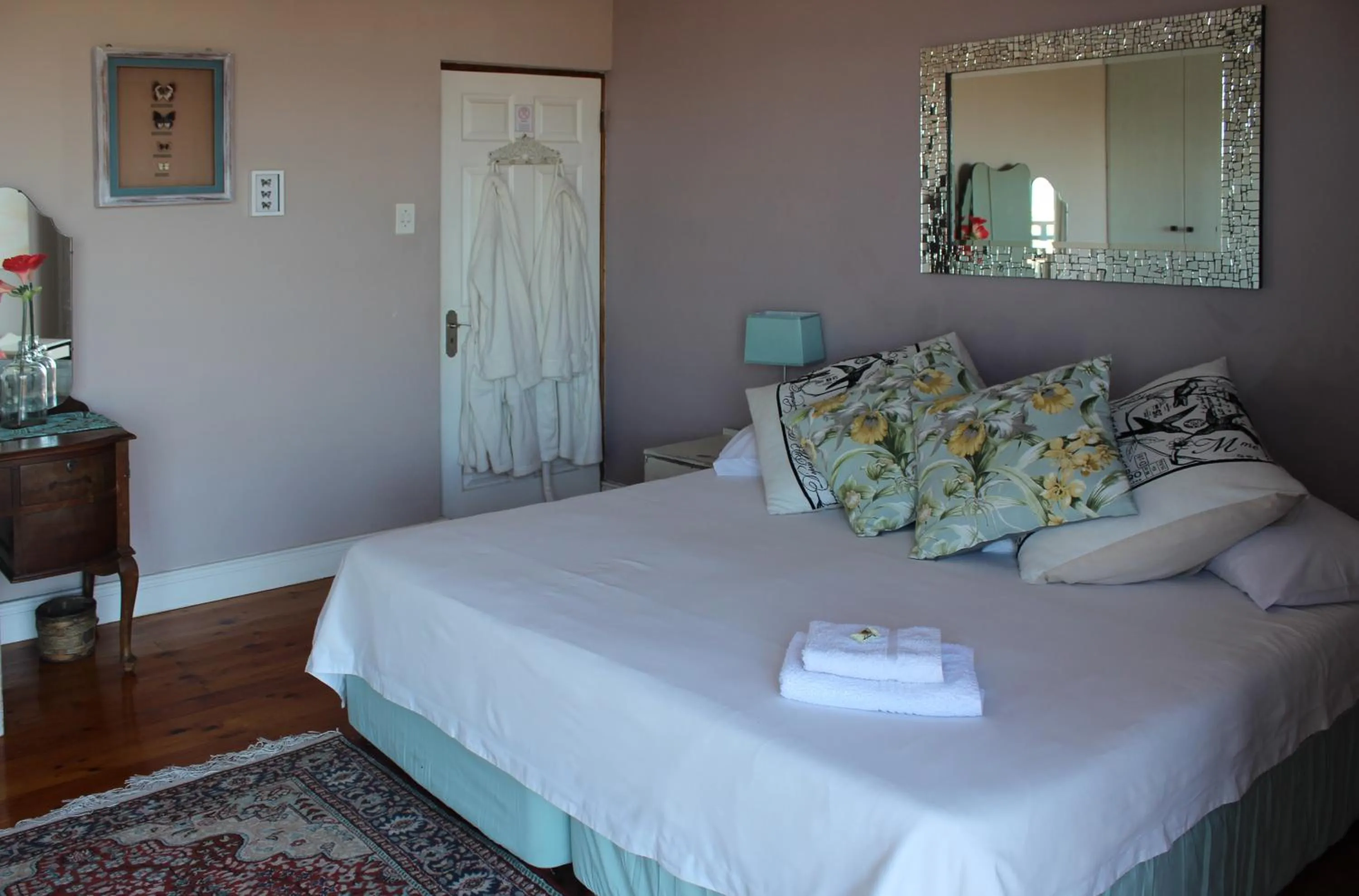 Bed in Bluebottle Guesthouse