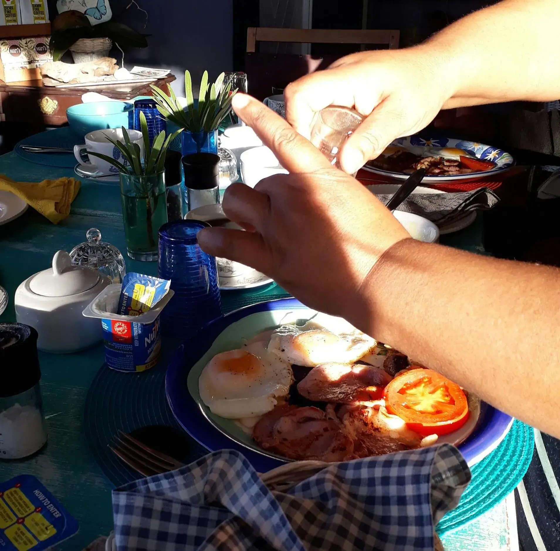 Buffet breakfast in Bluebottle Guesthouse Buffet breakfast in Bluebottle Guesthouse