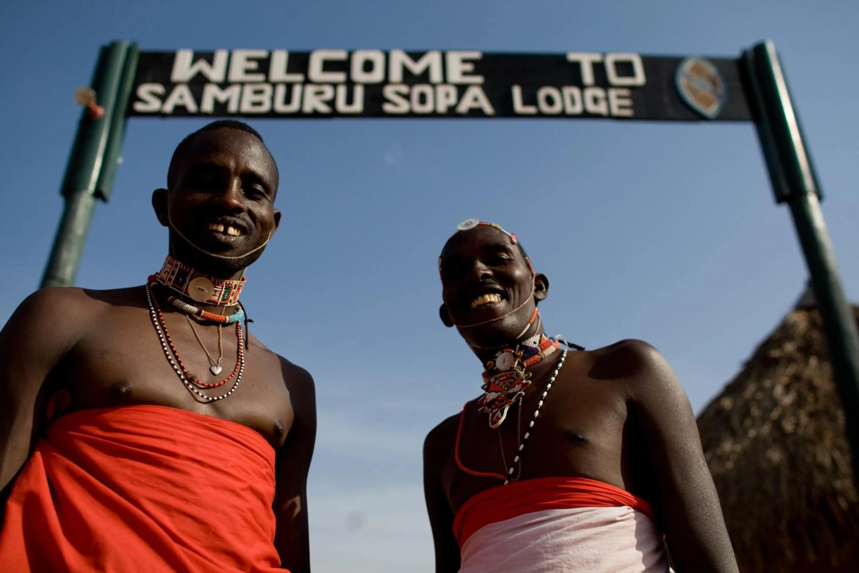 Staff in Samburu Sopa Lodge