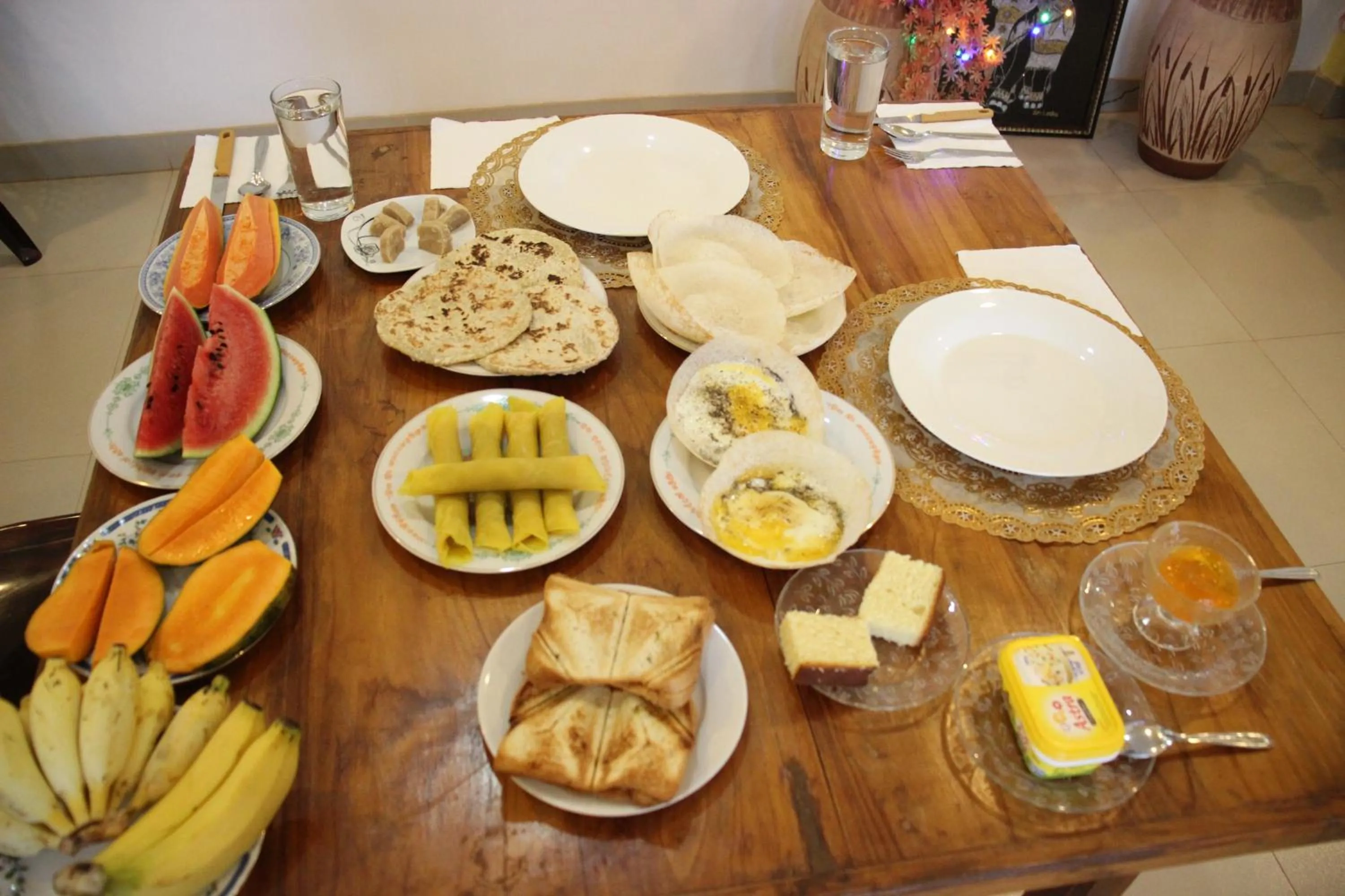 Breakfast in Miheen Hotel & Resort - Anuradhapura