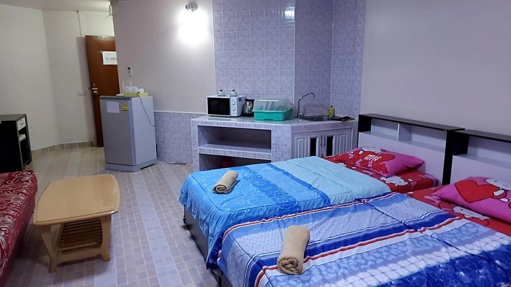 Bed in Smart Residence@Muengthongthani