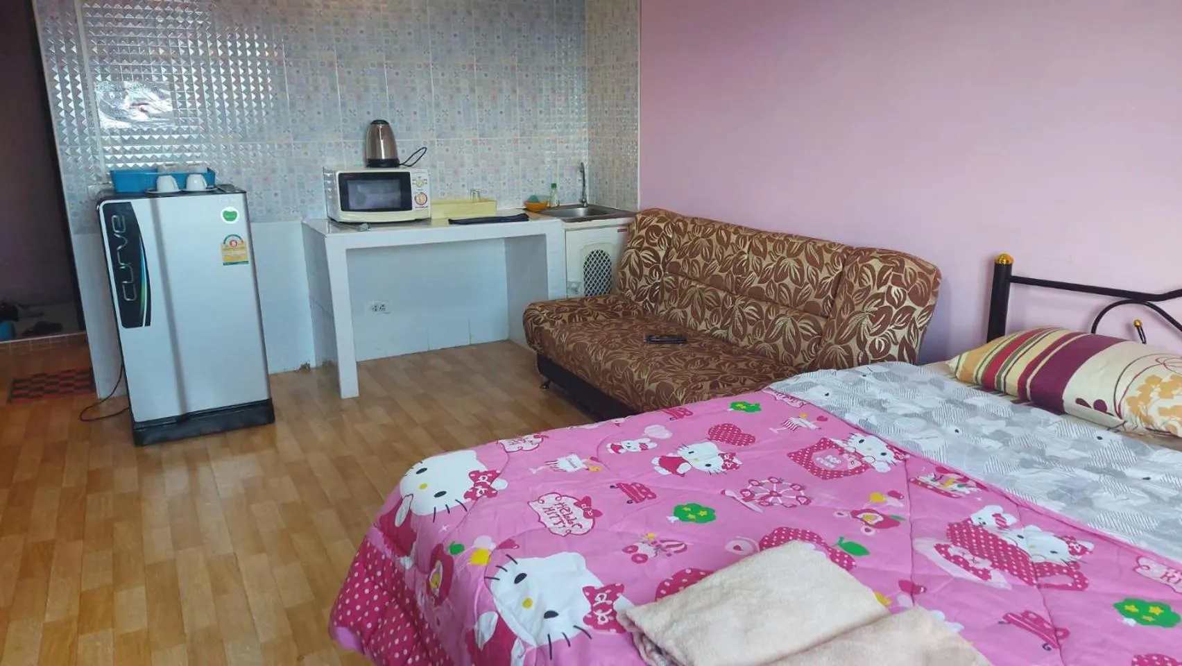 Bed in Smart Residence@Muengthongthani