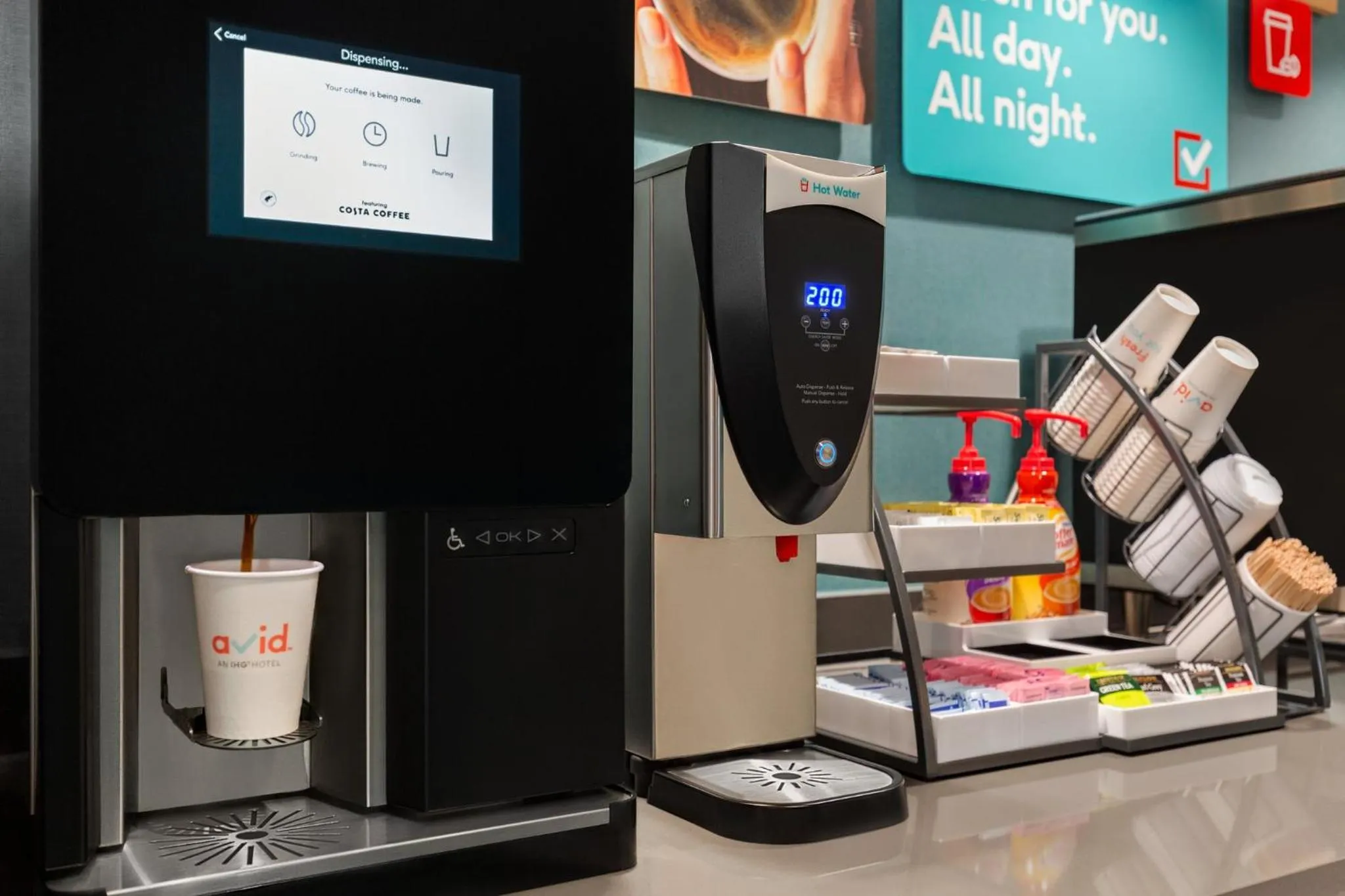 Breakfast in avid hotel Bellefonte by IHG