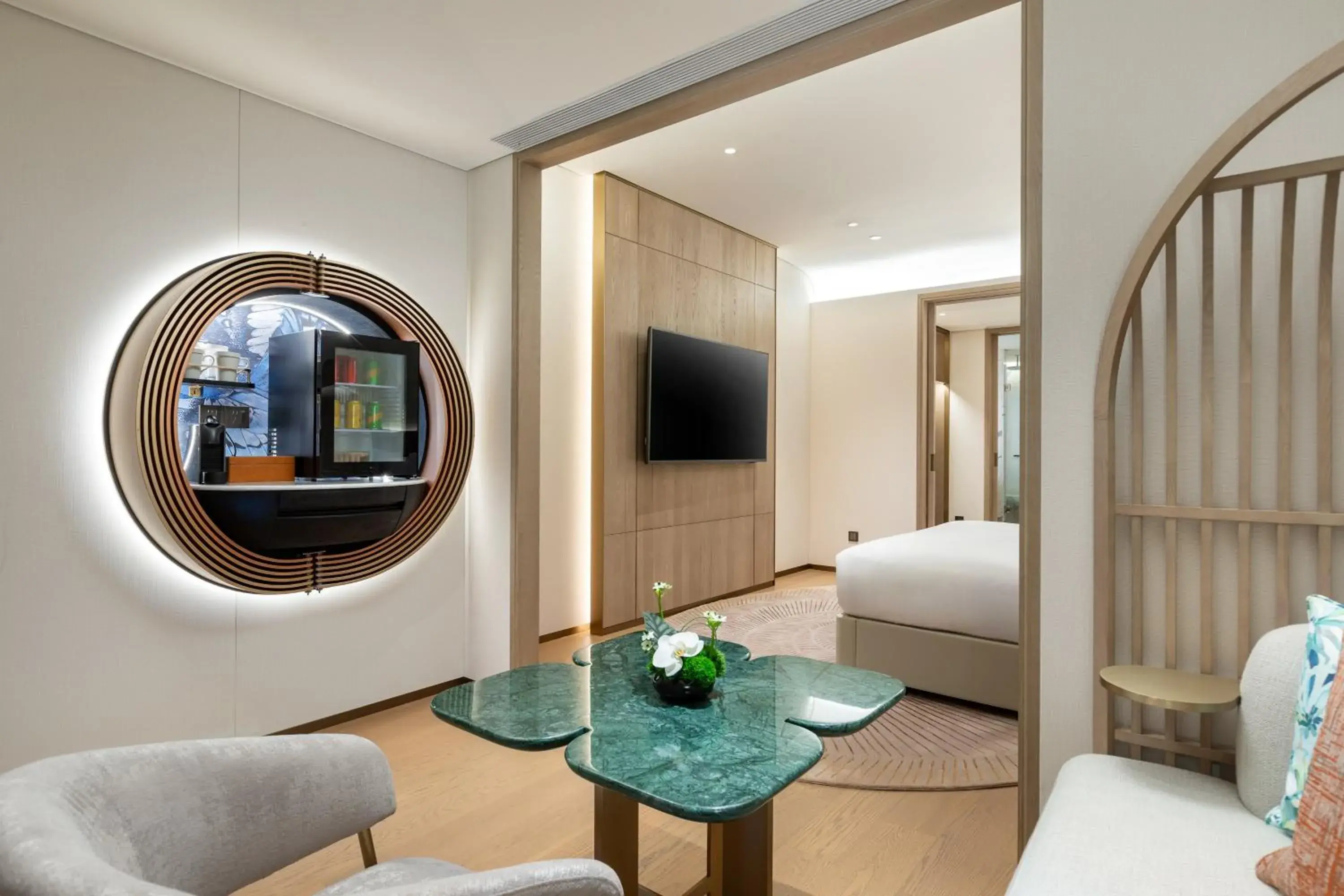 Premium King Room with River View in Hotel Indigo Zhuhai Hengqin by IHG Premium King Room with River View in Hotel Indigo Zhuhai Hengqin by IHG