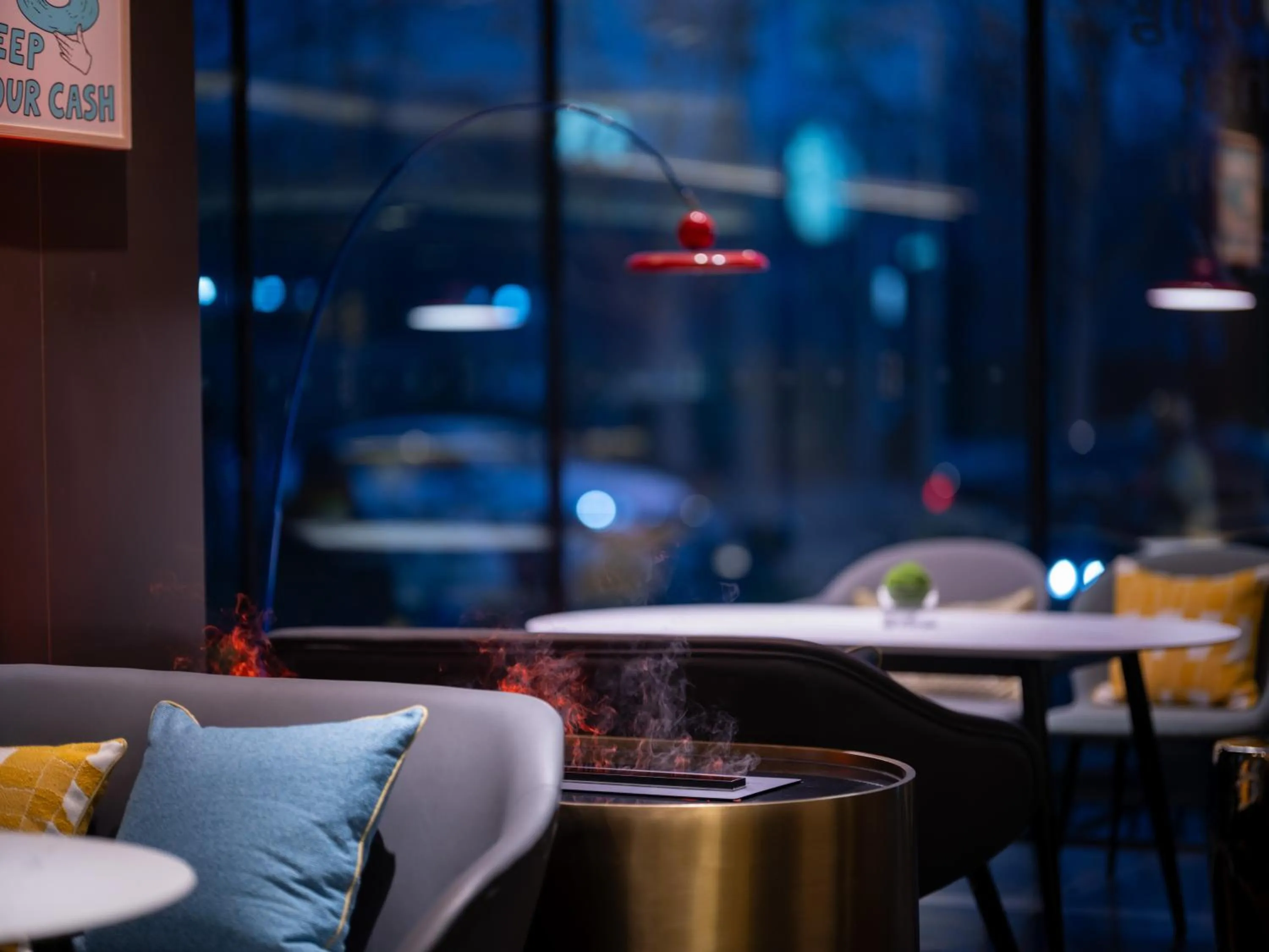 Seating area in Garner Hotel Beijing 798 Art District by IHG