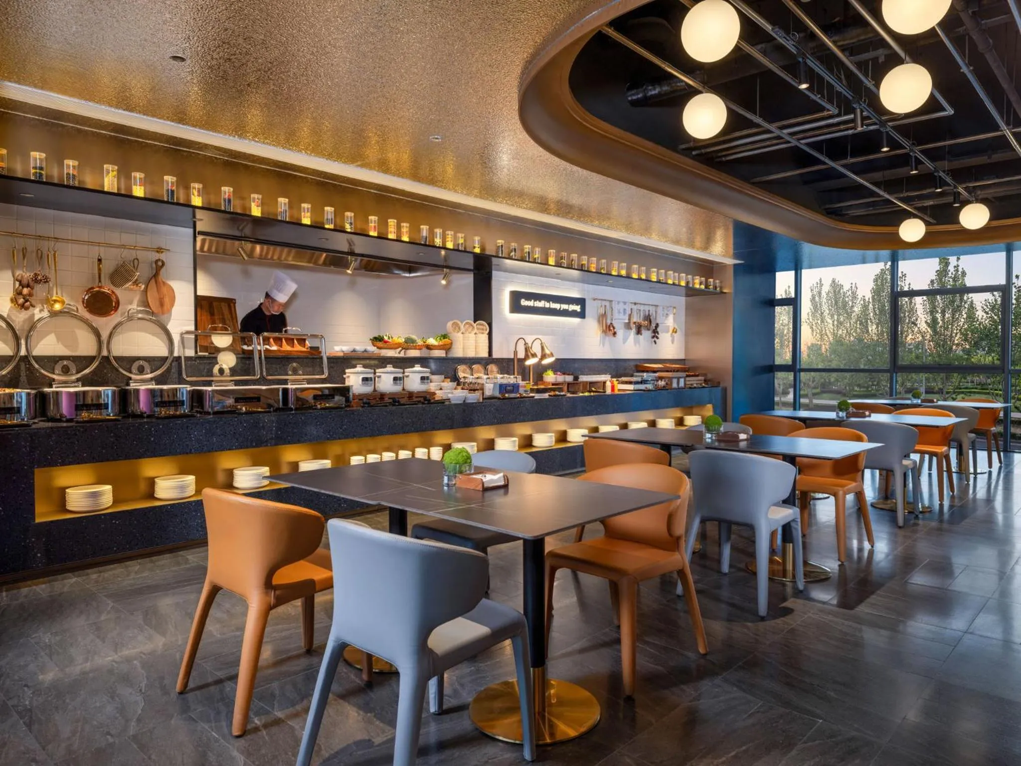 Restaurant/places to eat in Garner Hotel Beijing 798 Art District by IHG
