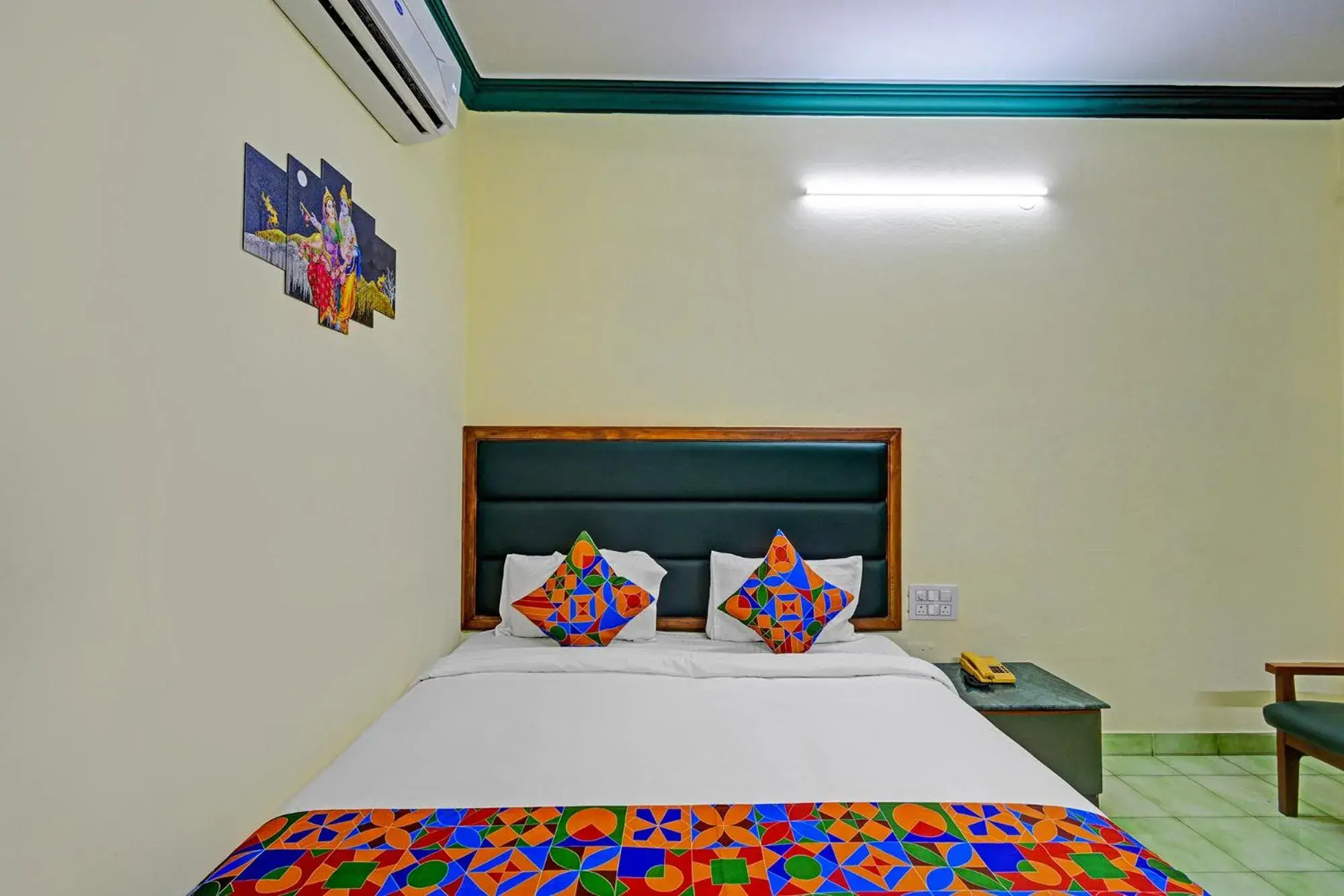 Bed in FabHotel Ranjit Residency Bed in FabHotel Ranjit Residency