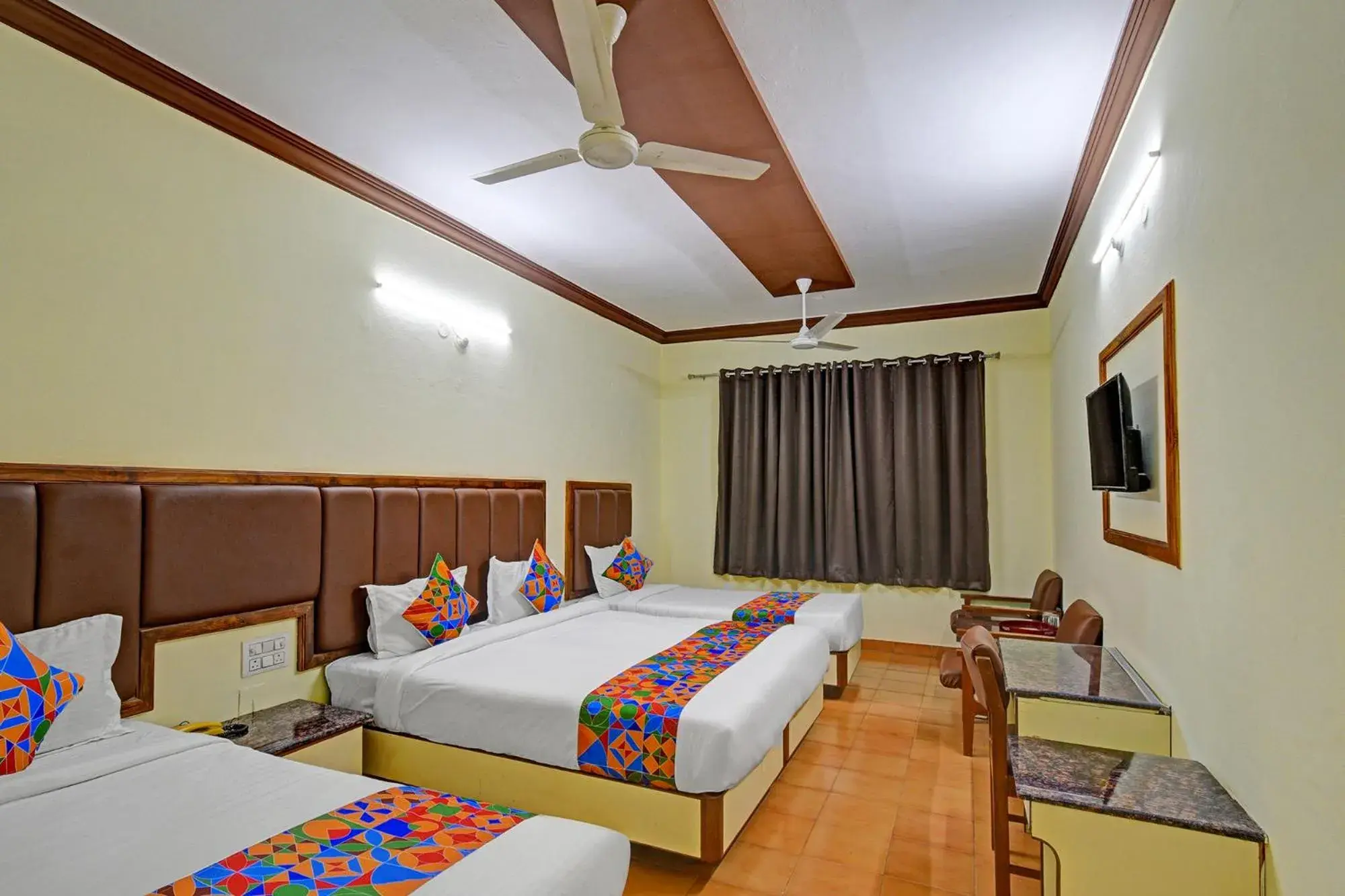 Bed in FabHotel Ranjit Residency Bed in FabHotel Ranjit Residency