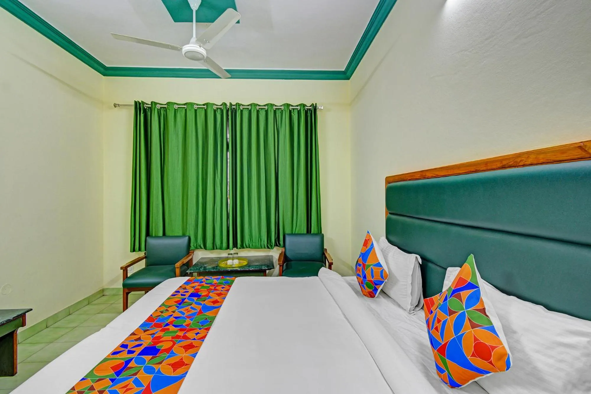 Bed in FabHotel Ranjit Residency