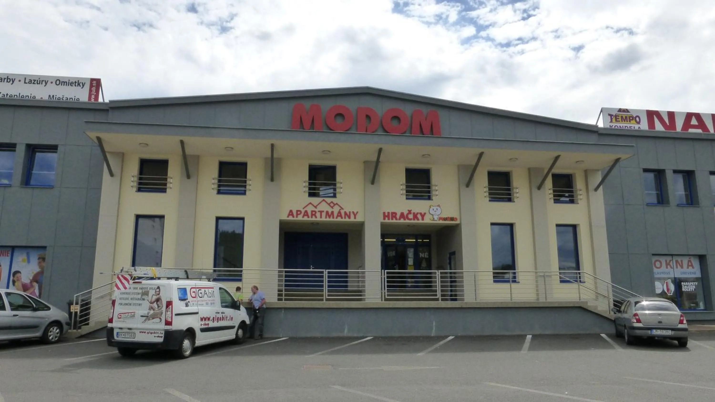 Facade/entrance in Apartments MODOM