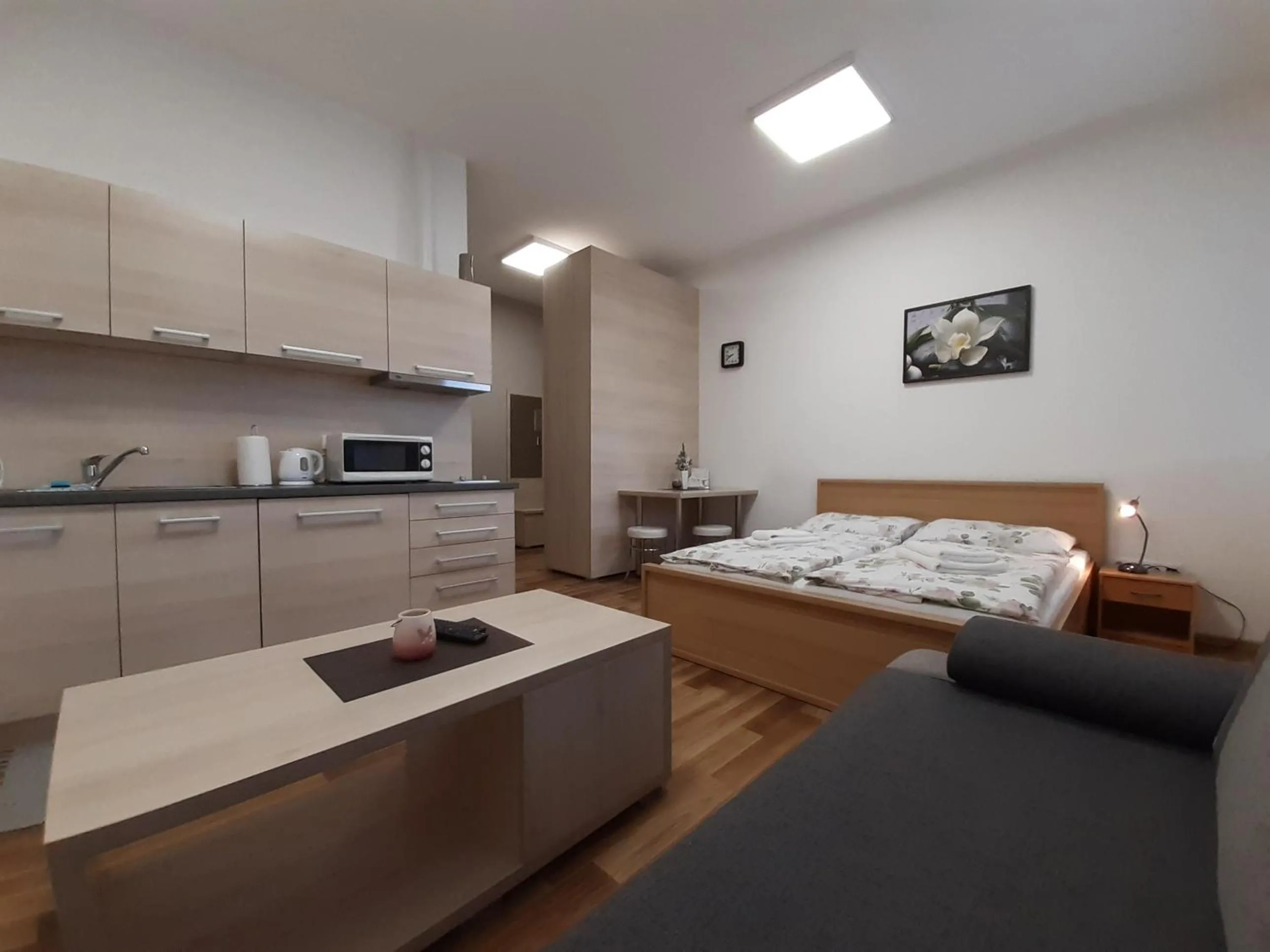 Bedroom, Bed in Apartments MODOM