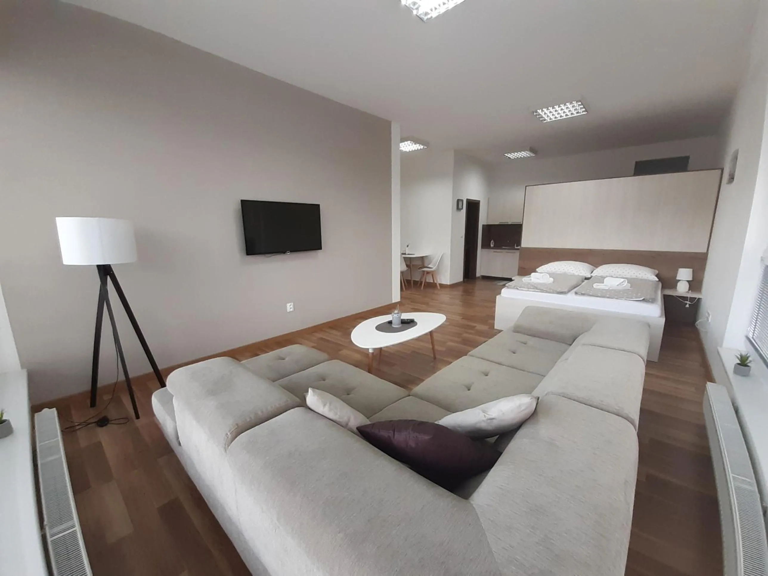 TV and multimedia, Bed in Apartments MODOM