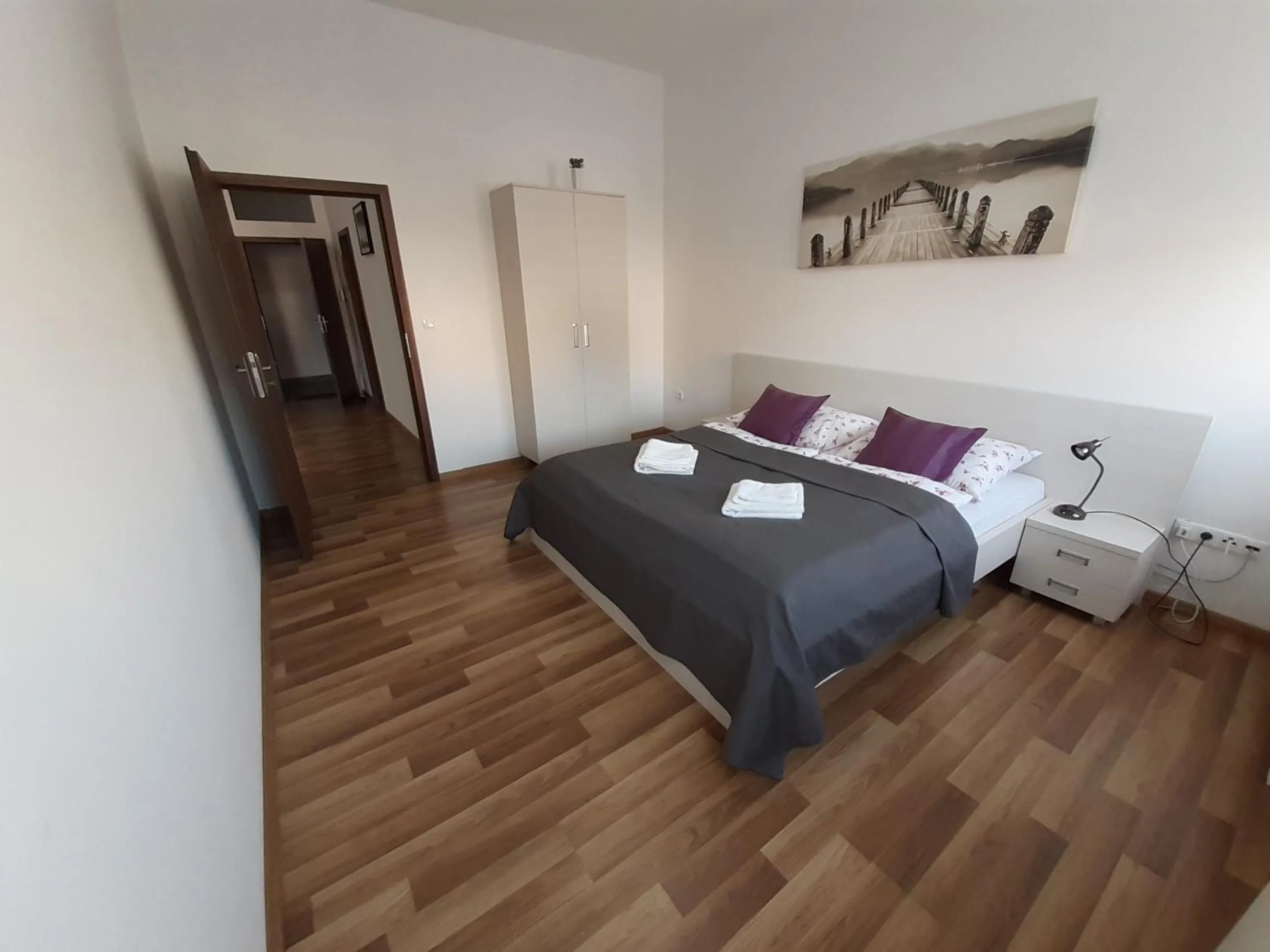 Bedroom, Bed in Apartments MODOM