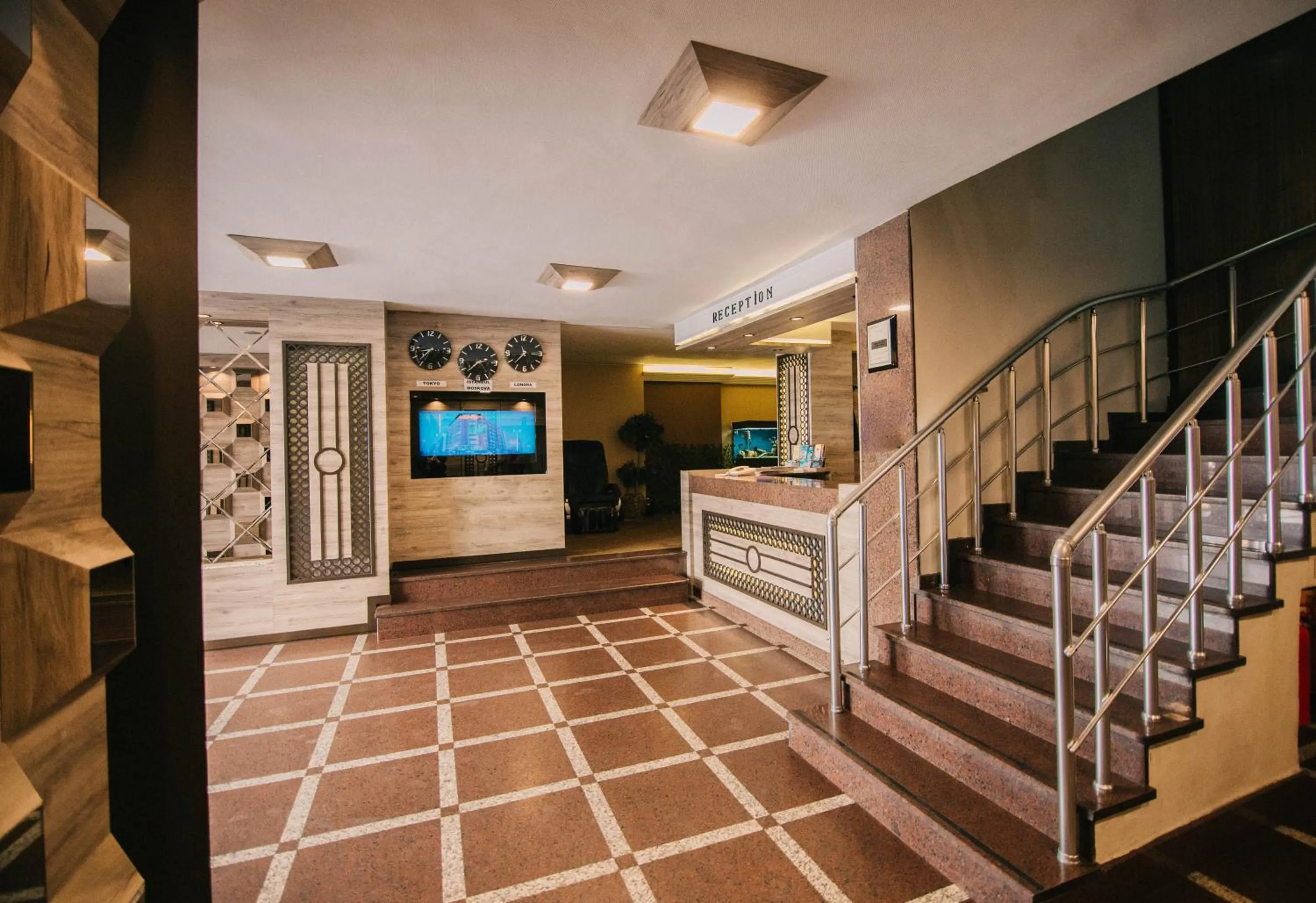 Lobby or reception in Sahinler Hotel