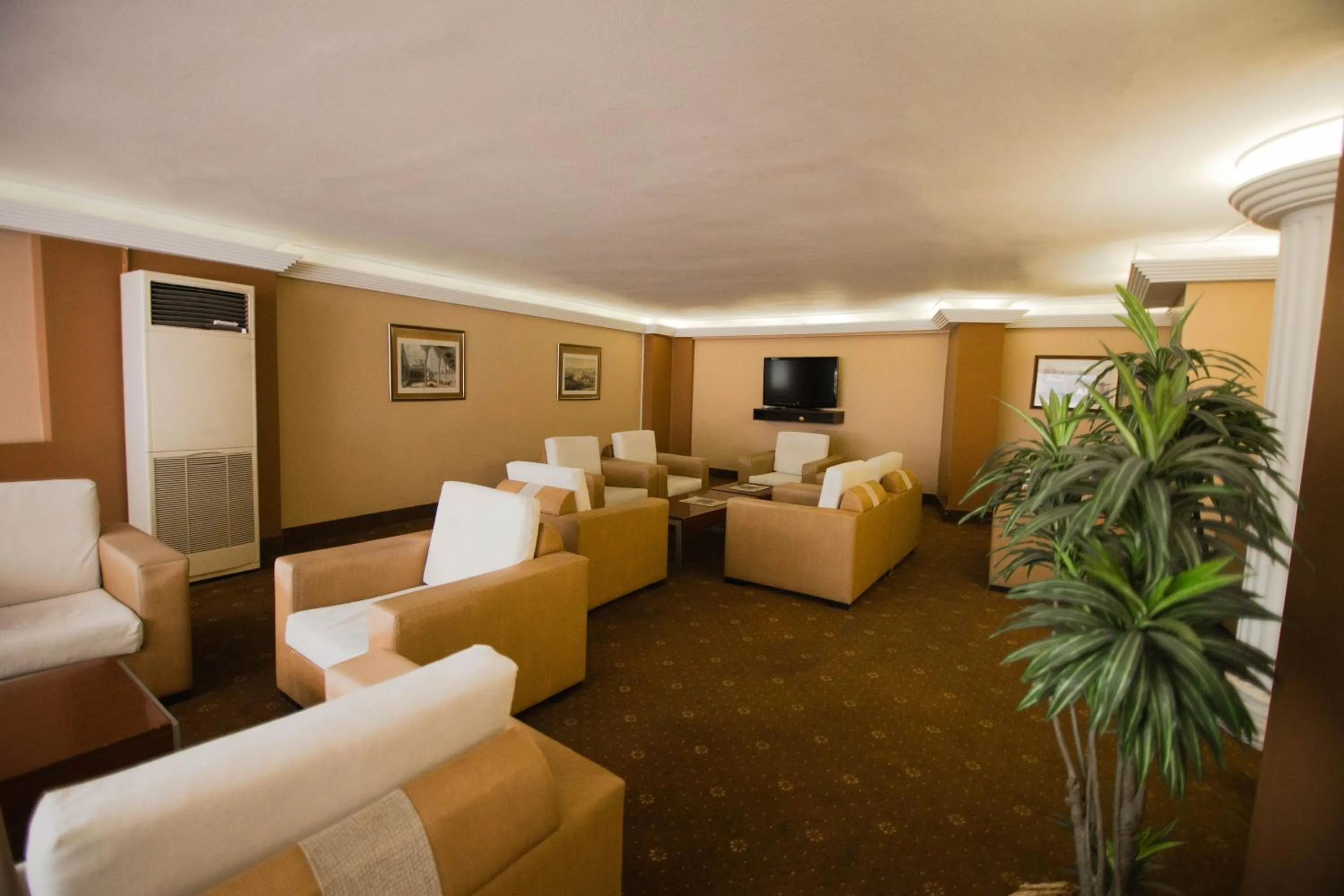 Seating area in Sahinler Hotel