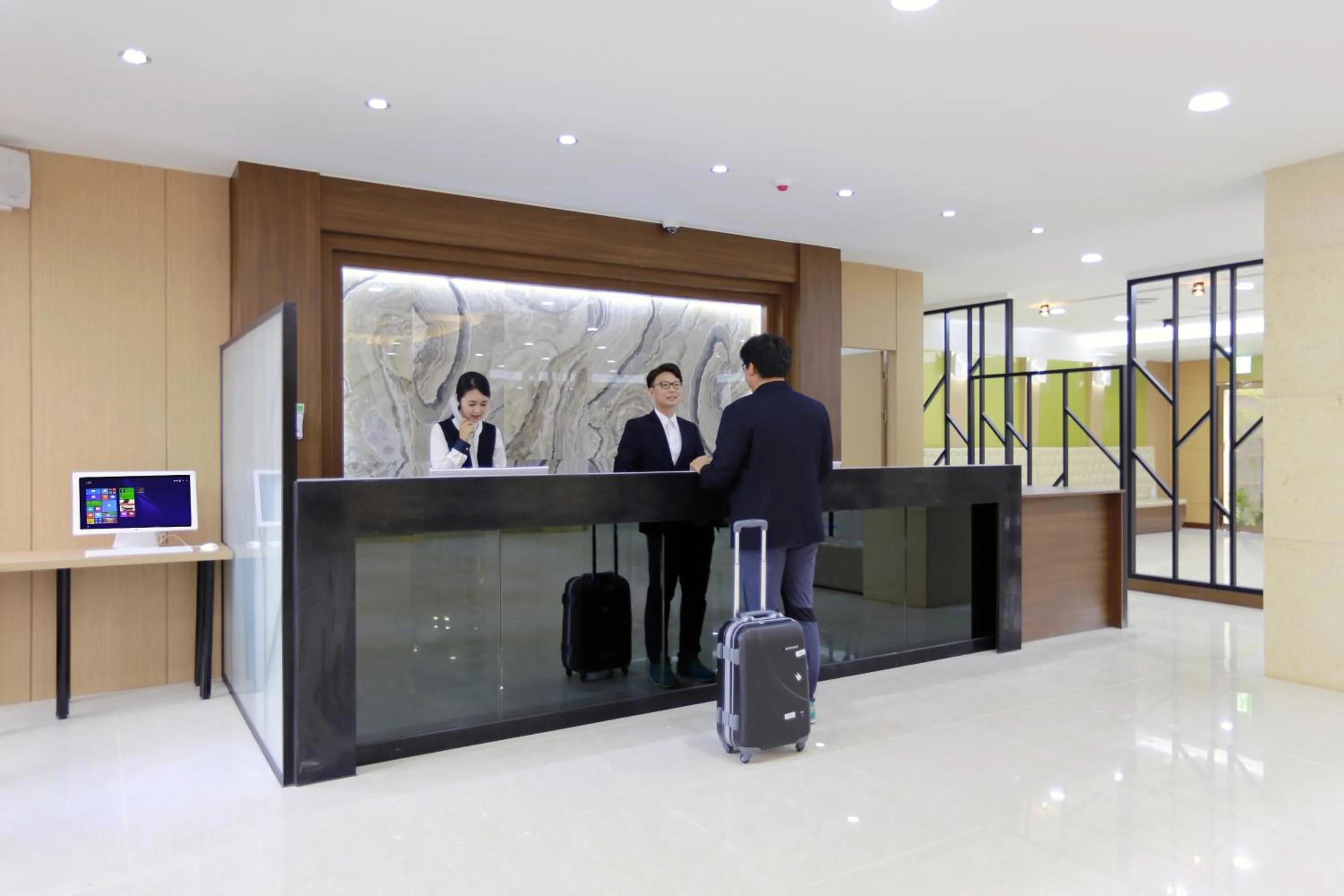 Lobby or reception in Black Sands Hotel Jeju