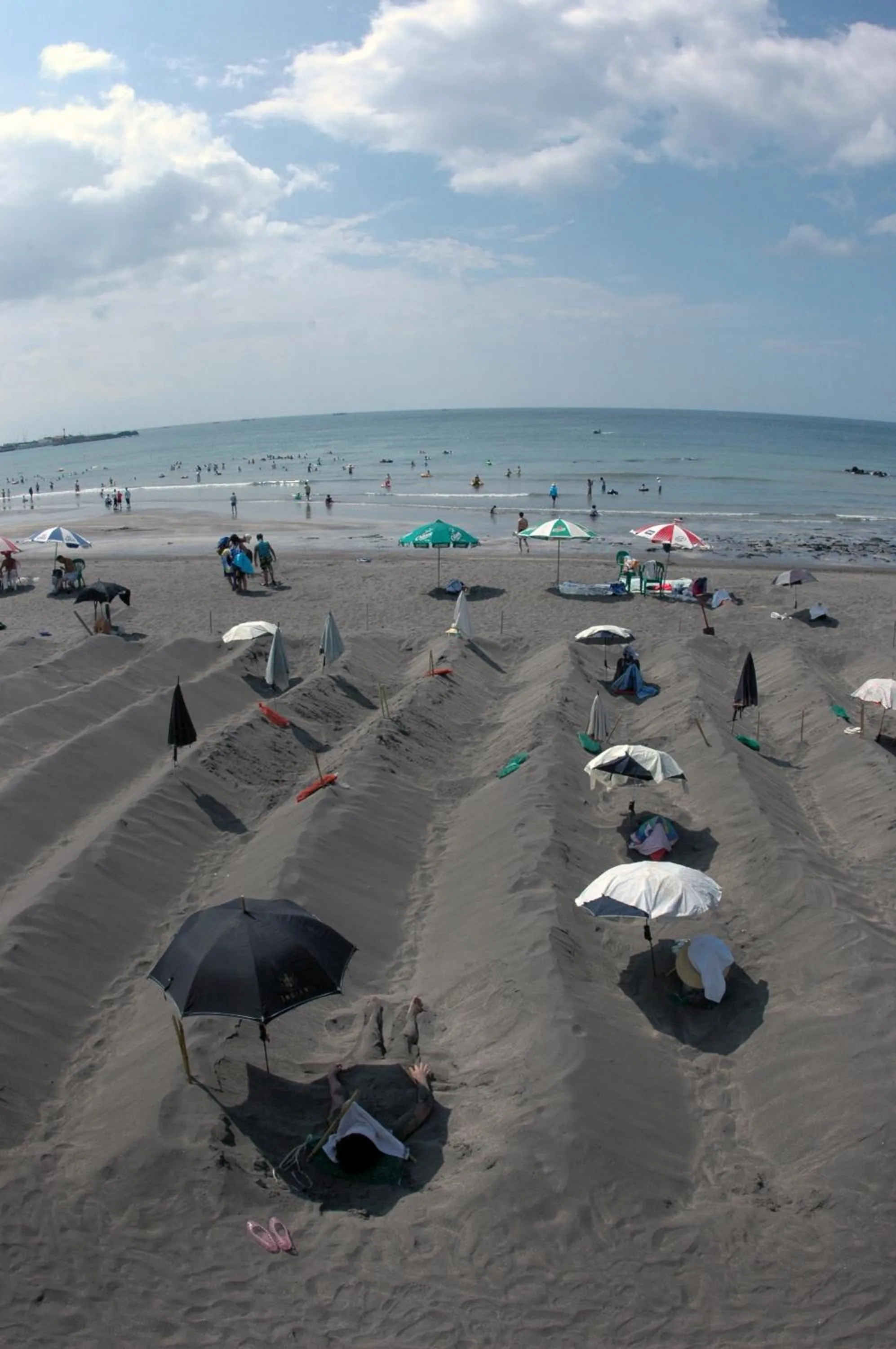 Beach in Black Sands Hotel Jeju